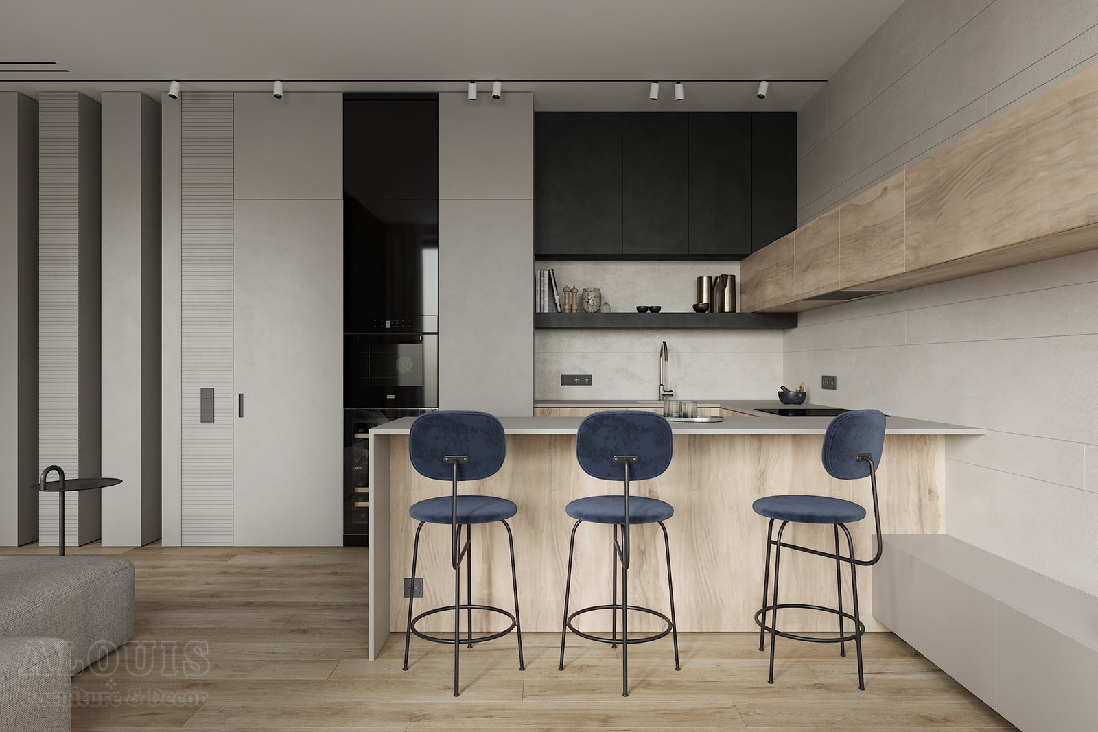 Tủ bếp đẹp GIA TRƯỜNG AN chuyên thi công tủ bếp đẹp