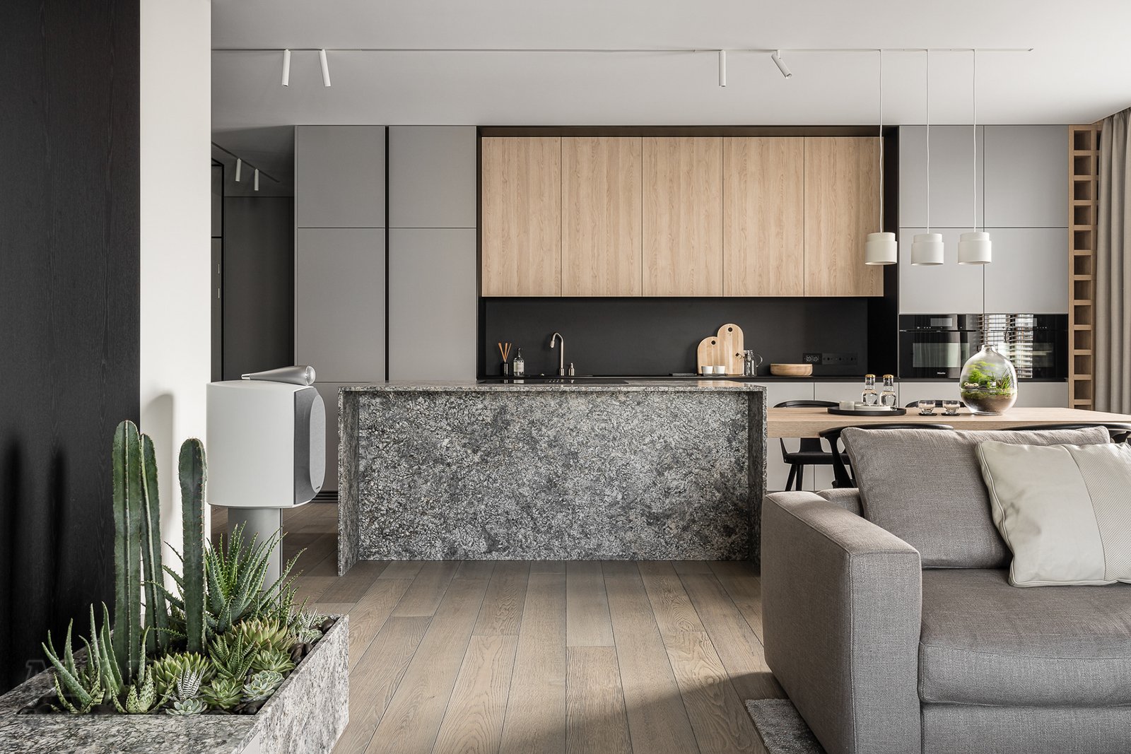 Tủ bếp đẹp GIA TRƯỜNG AN chuyên thi công tủ bếp đẹp