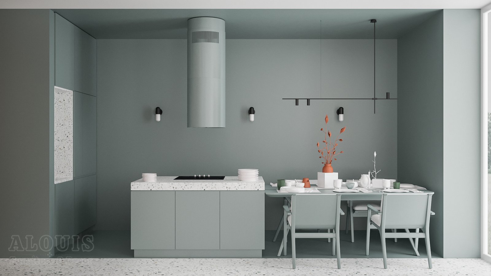 Tủ bếp đẹp GIA TRƯỜNG AN chuyên thi công tủ bếp đẹp