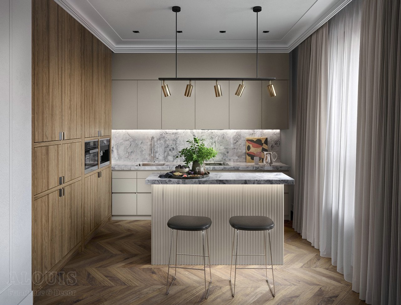 Tủ bếp đẹp GIA TRƯỜNG AN chuyên thi công tủ bếp đẹp