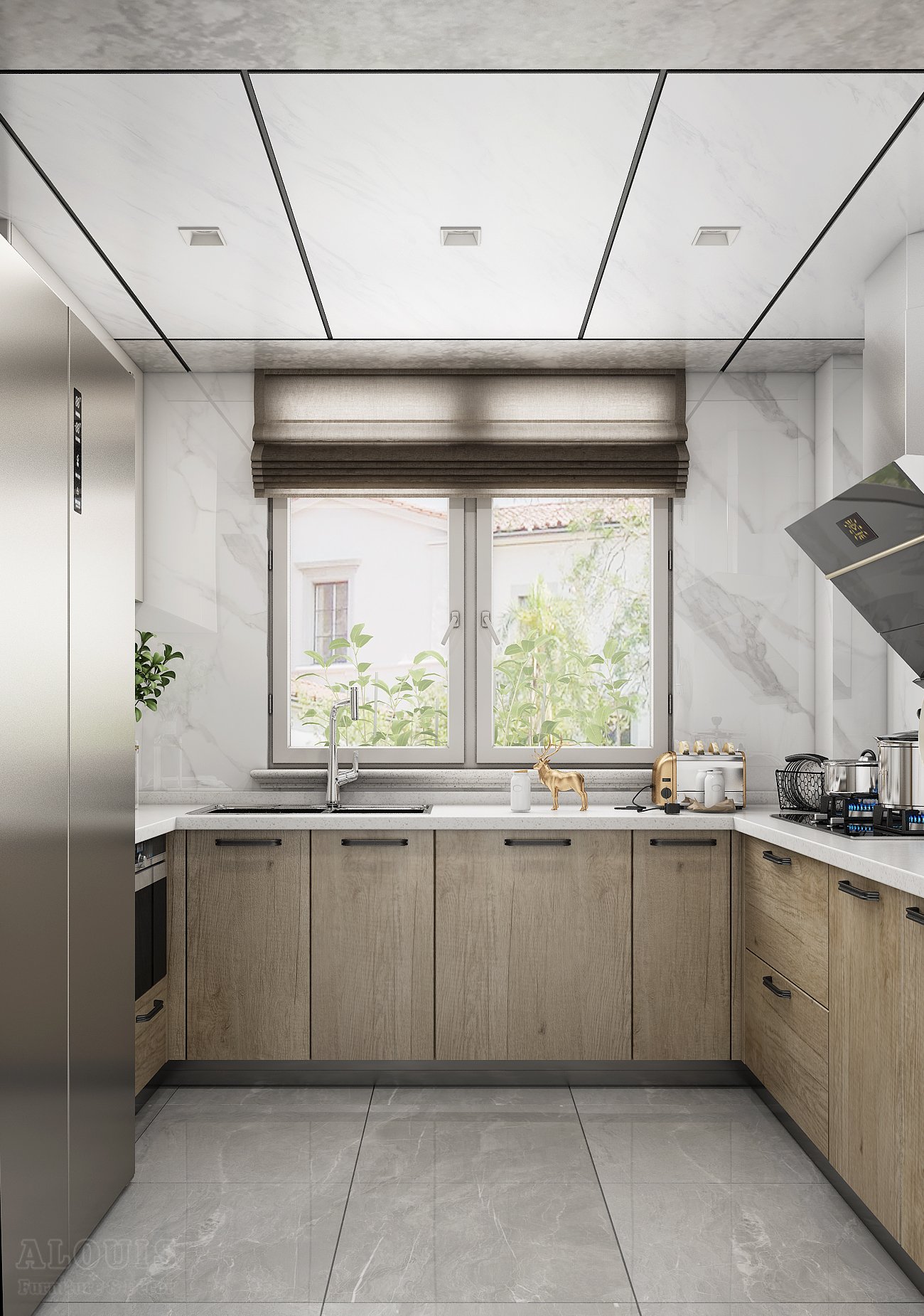 Tủ bếp đẹp GIA TRƯỜNG AN chuyên thi công tủ bếp đẹp