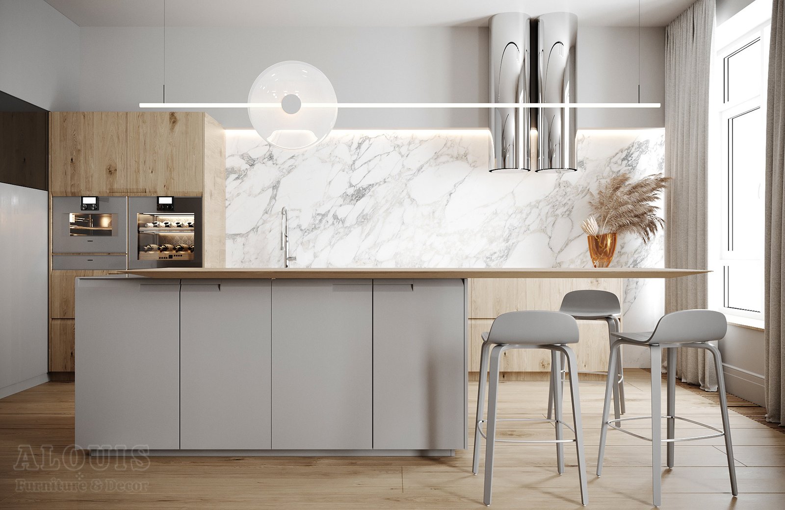 Tủ bếp đẹp GIA TRƯỜNG AN chuyên thi công tủ bếp đẹp