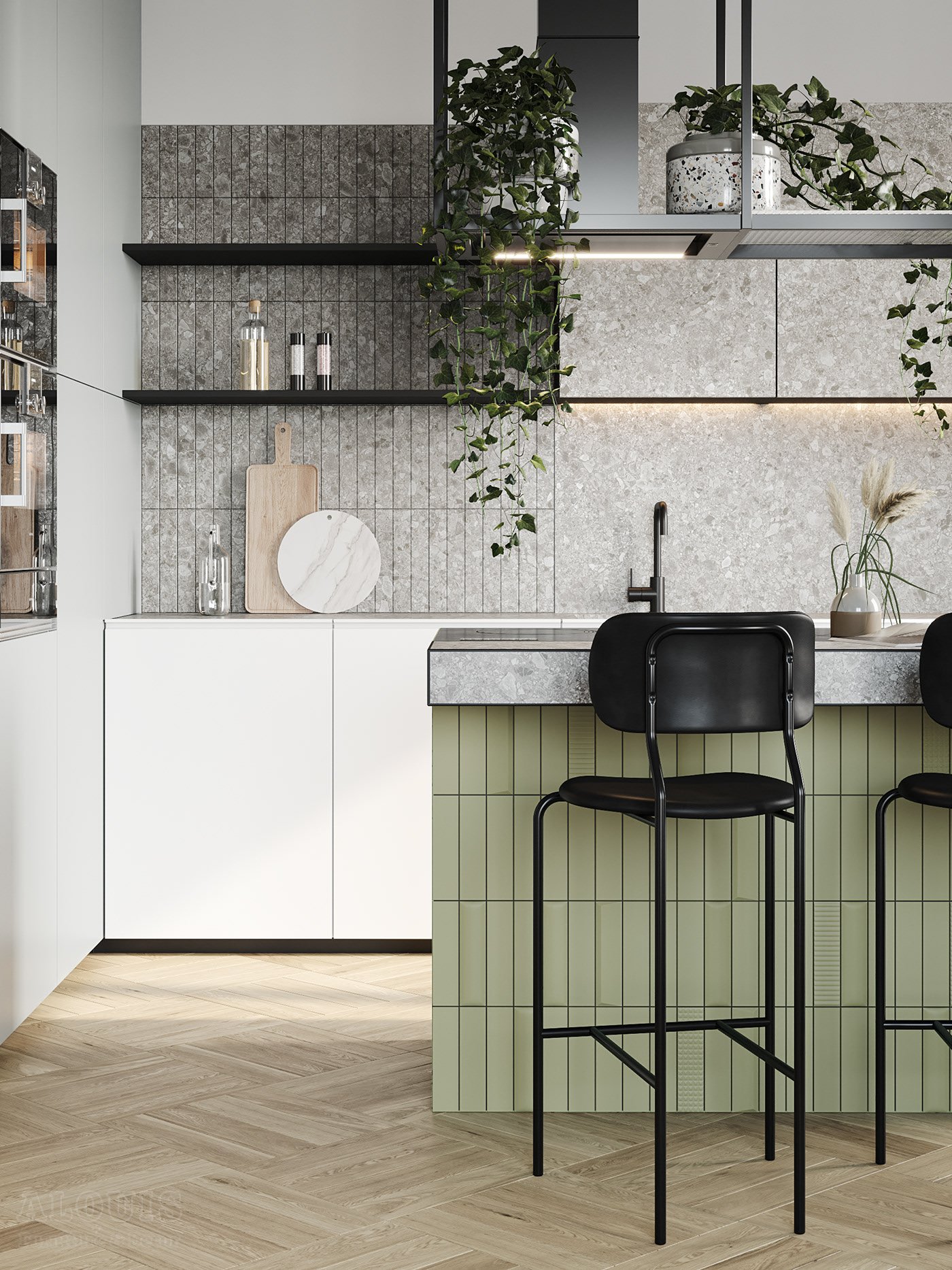 Tủ bếp đẹp GIA TRƯỜNG AN chuyên thi công tủ bếp đẹp