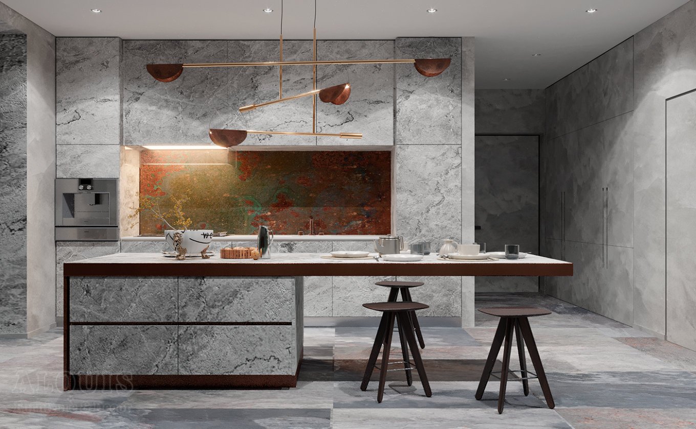 Tủ bếp đẹp GIA TRƯỜNG AN chuyên thi công tủ bếp đẹp