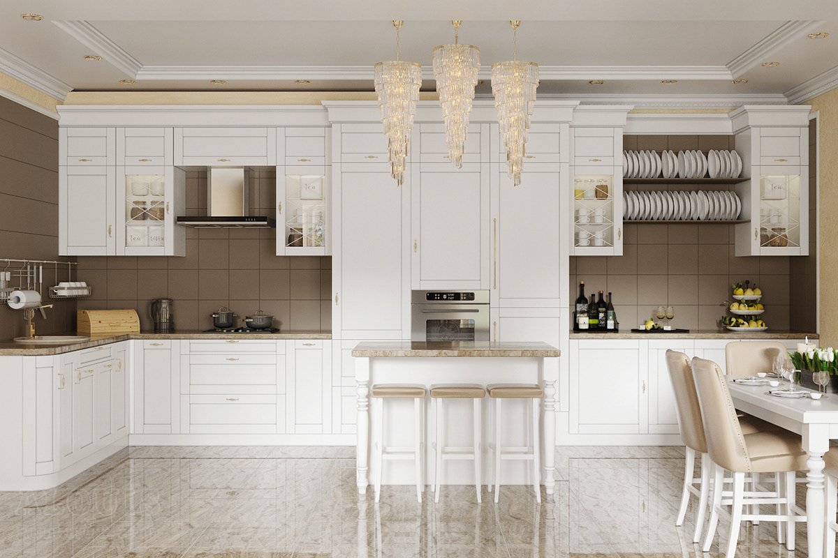 Tủ bếp đẹp GIA TRƯỜNG AN chuyên thi công tủ bếp đẹp