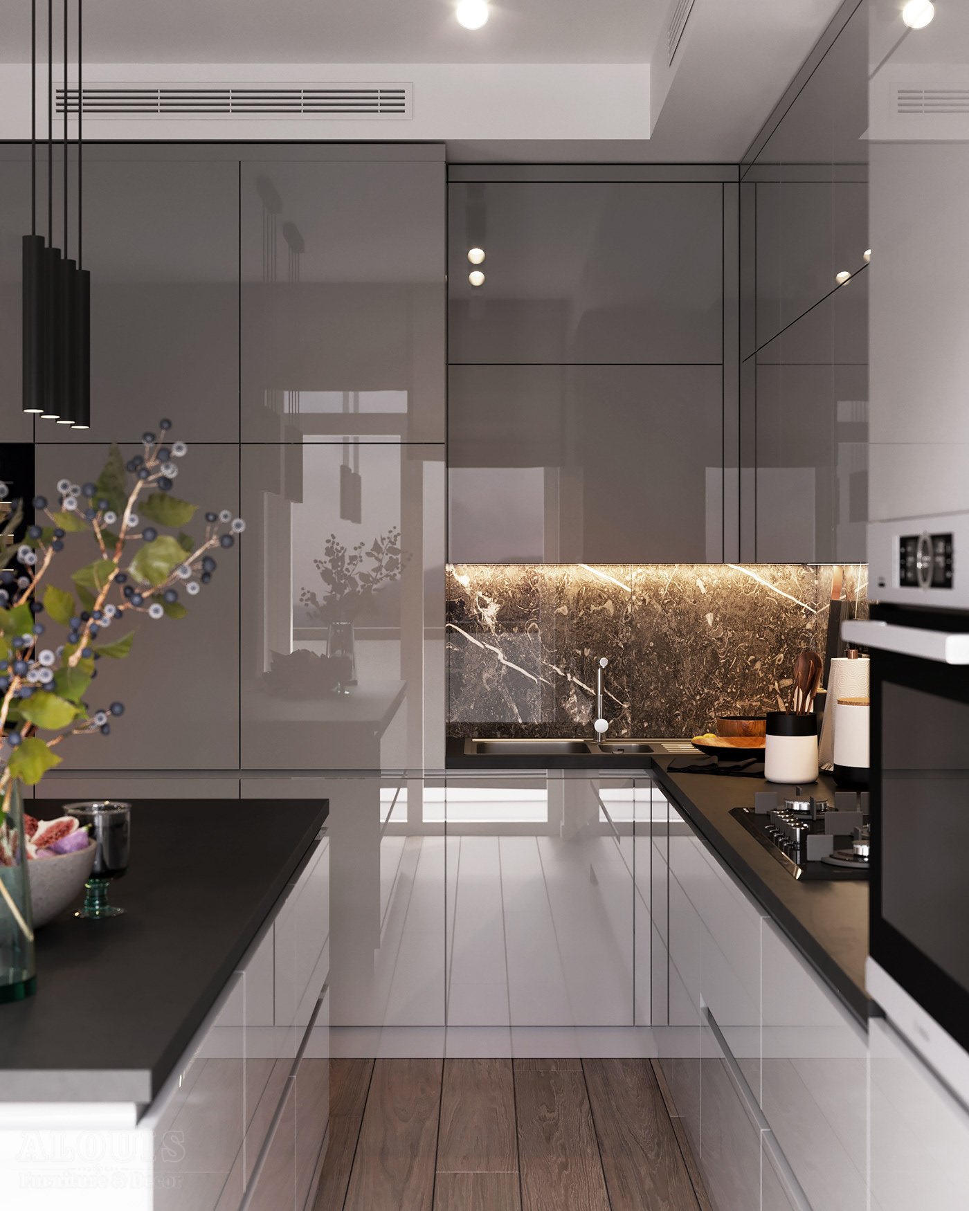 Tủ bếp đẹp GIA TRƯỜNG AN chuyên thi công tủ bếp đẹp