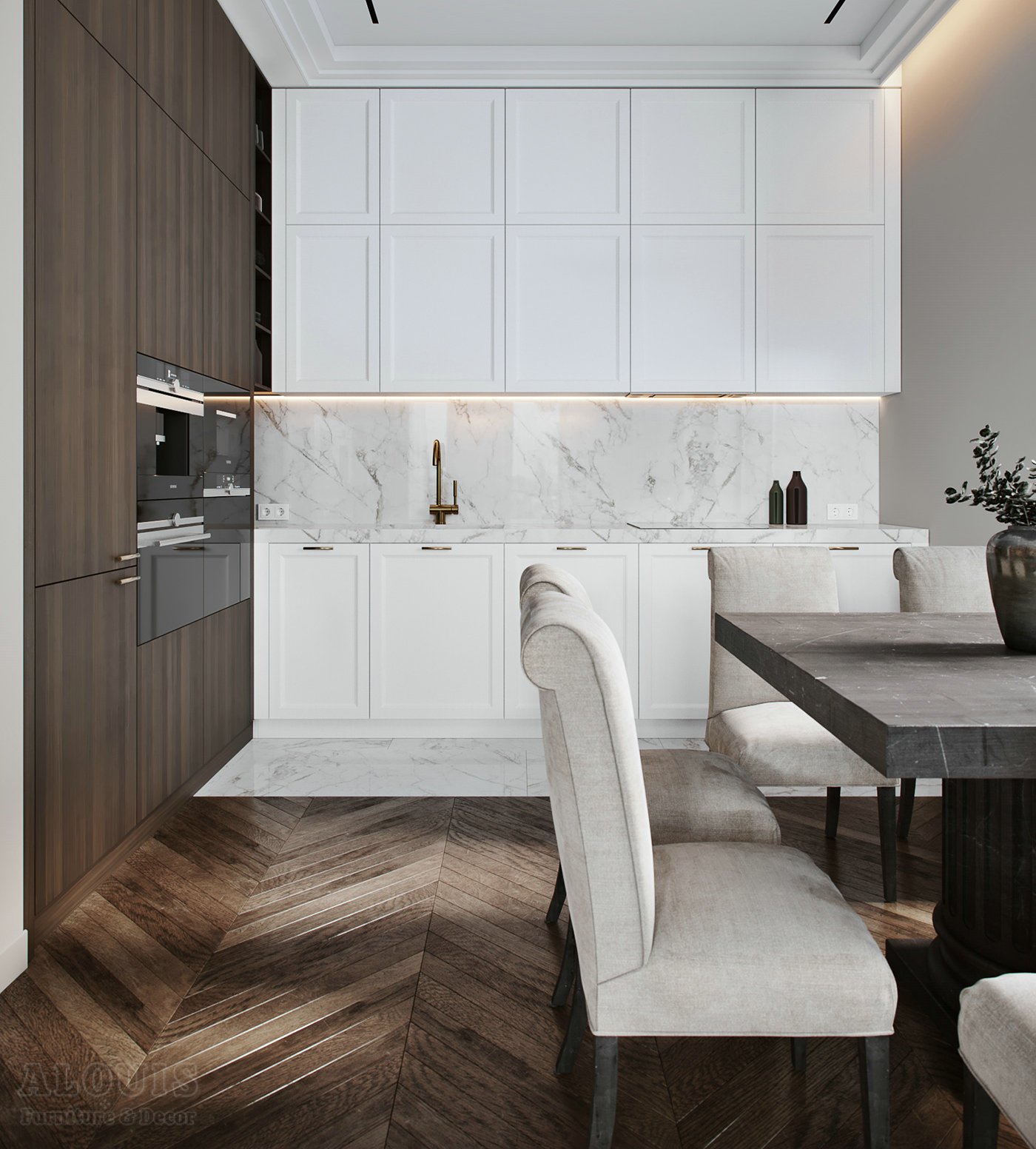 Tủ bếp đẹp GIA TRƯỜNG AN chuyên thi công tủ bếp đẹp