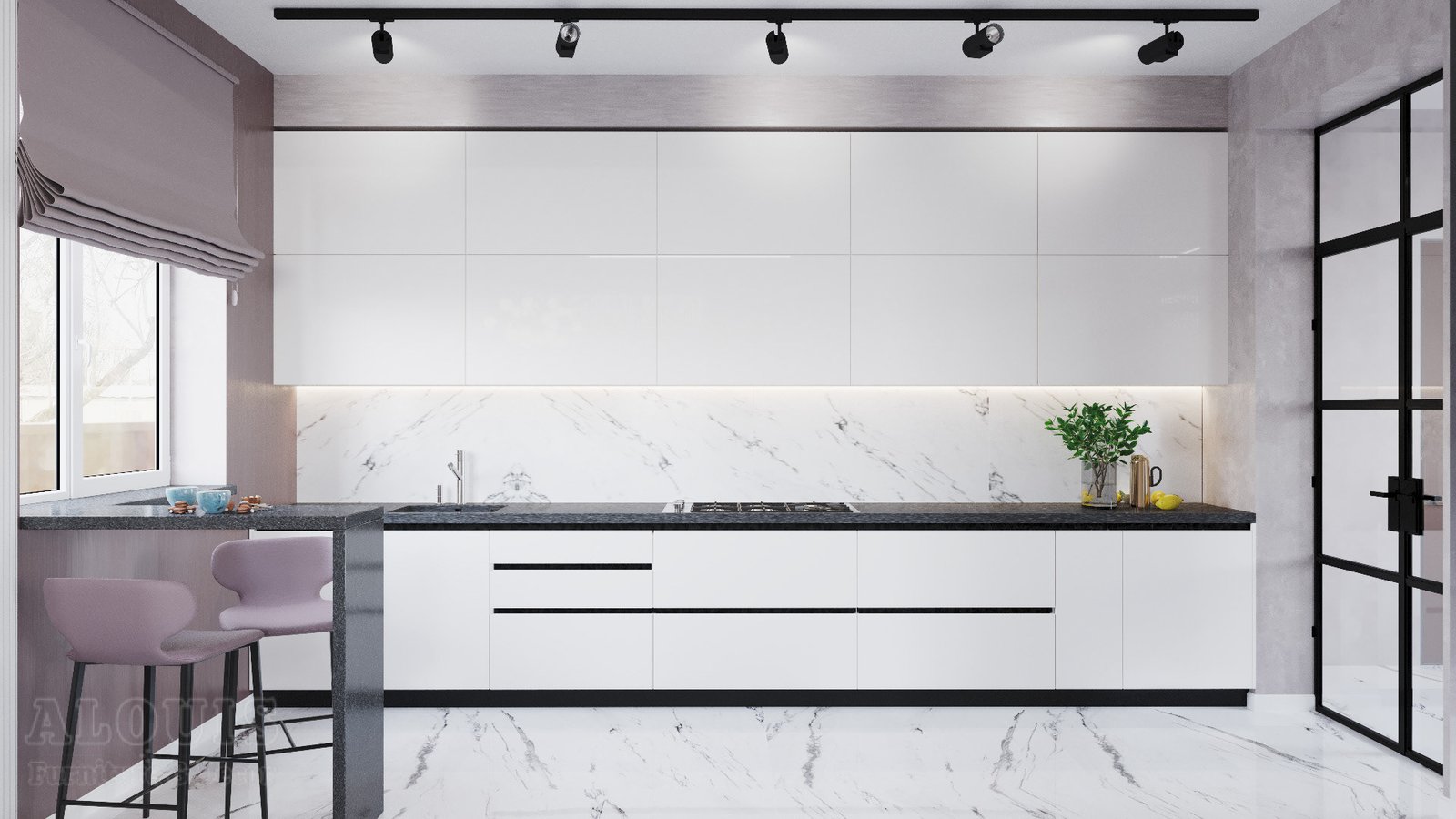 Tủ bếp đẹp GIA TRƯỜNG AN chuyên thi công tủ bếp đẹp