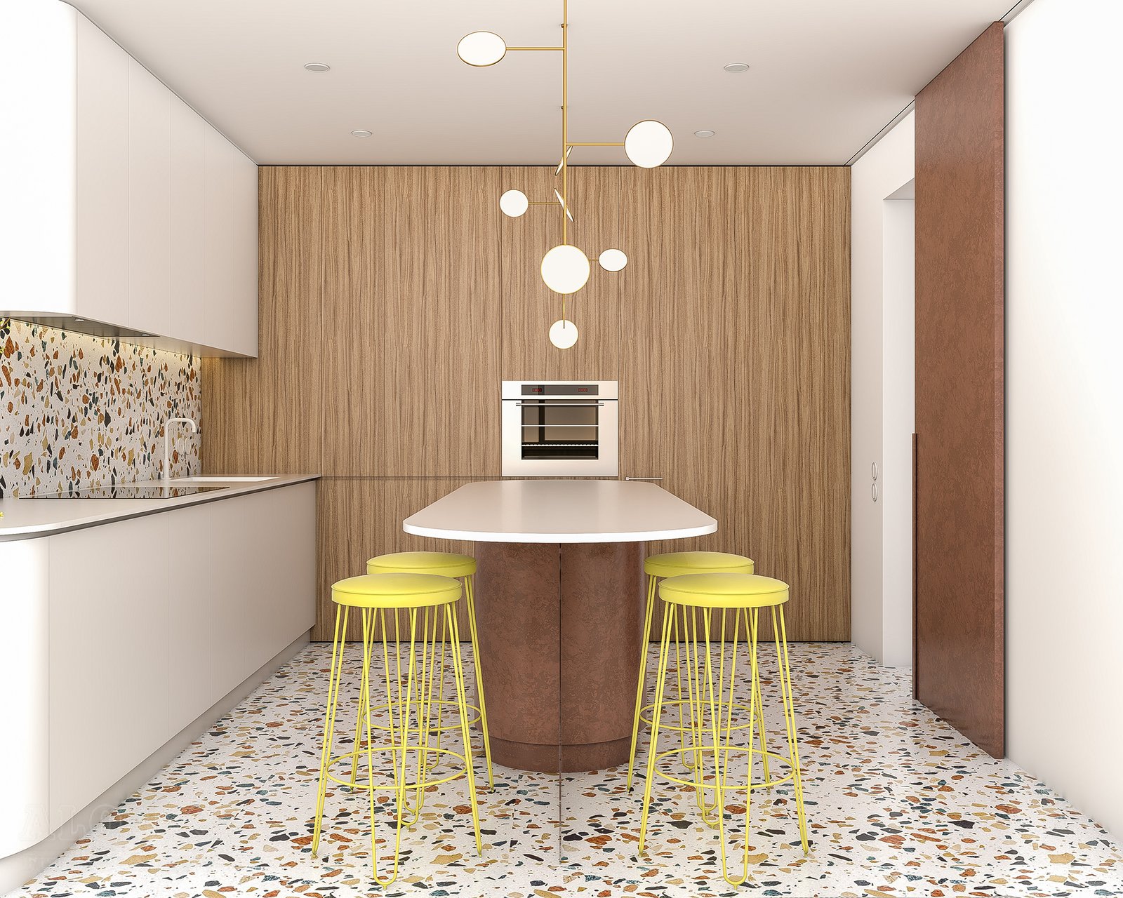 Tủ bếp đẹp GIA TRƯỜNG AN chuyên thi công tủ bếp đẹp