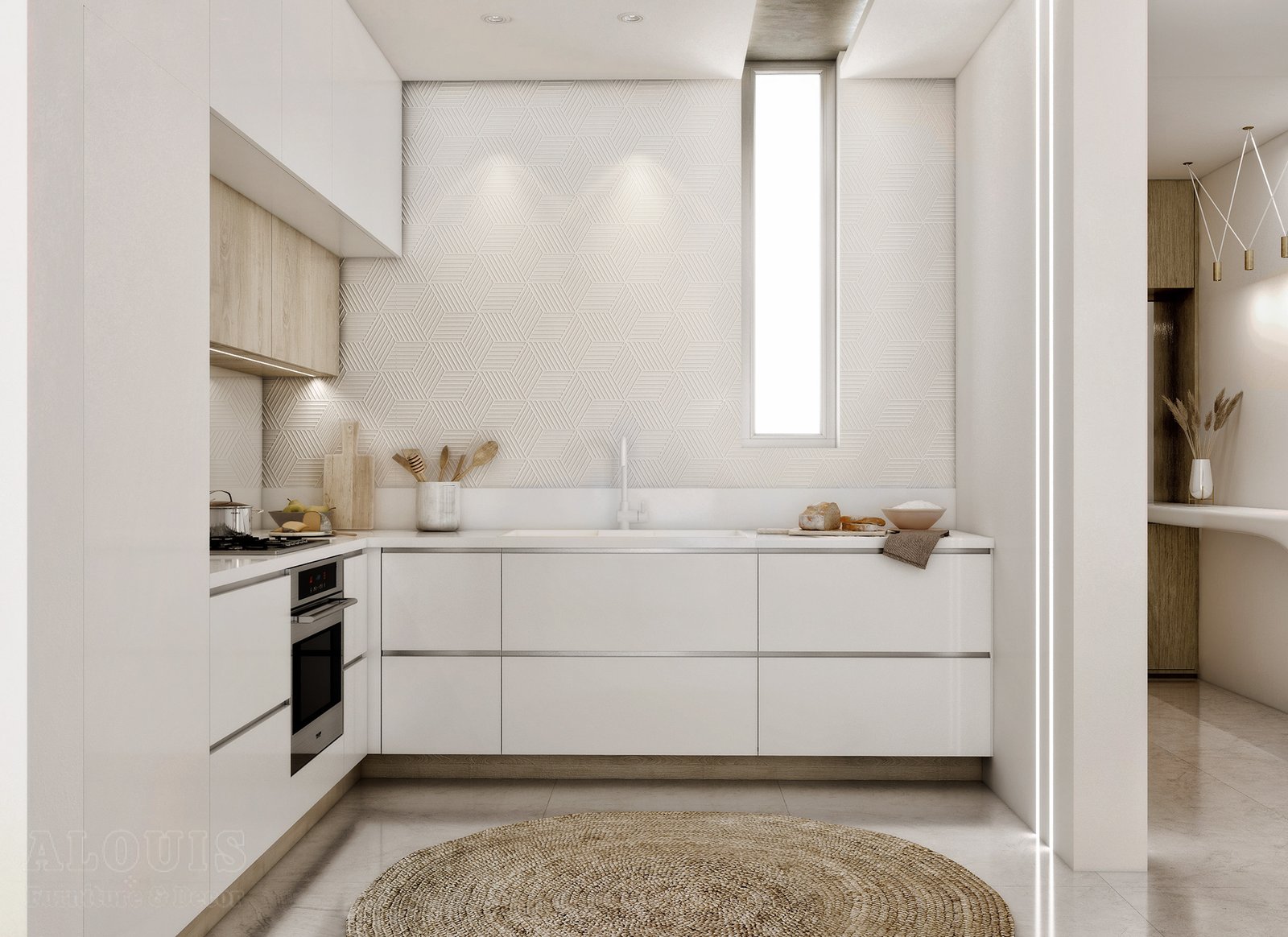 Tủ bếp đẹp GIA TRƯỜNG AN chuyên thi công tủ bếp đẹp