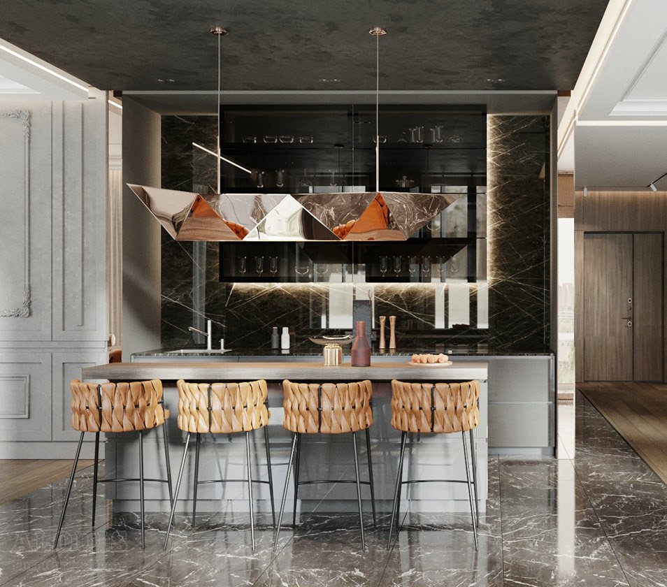 Tủ bếp đẹp GIA TRƯỜNG AN chuyên thi công tủ bếp đẹp