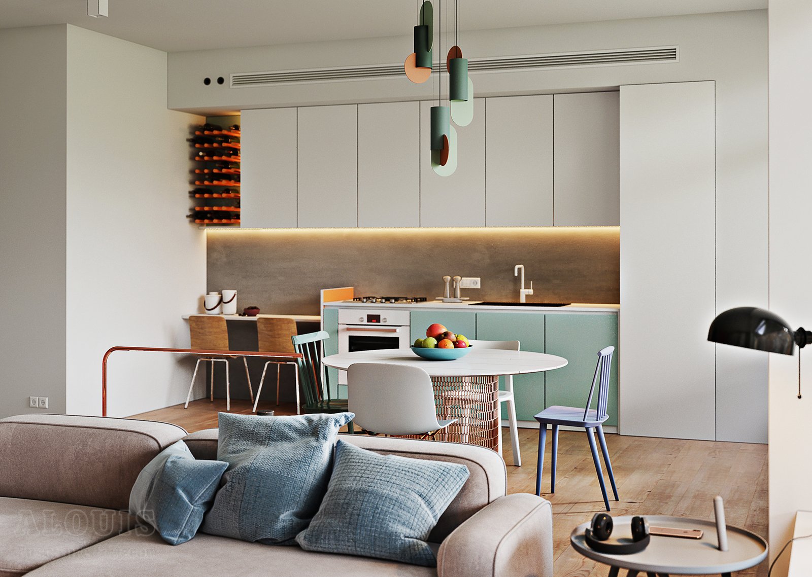 Tủ bếp đẹp GIA TRƯỜNG AN chuyên thi công tủ bếp đẹp