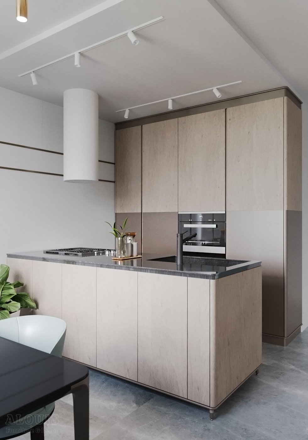 Tủ bếp đẹp GIA TRƯỜNG AN chuyên thi công tủ bếp đẹp