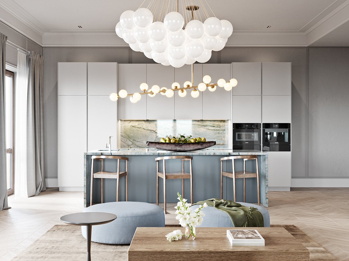 Tủ bếp đẹp GIA TRƯỜNG AN chuyên thi công tủ bếp đẹp