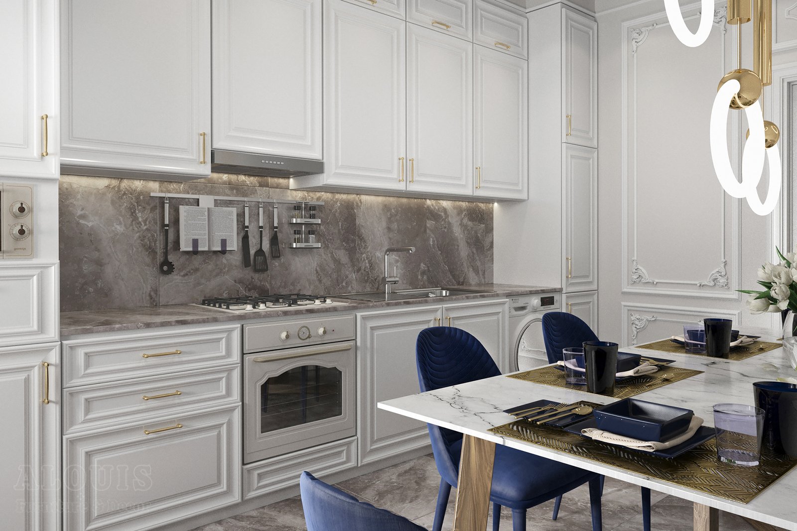 Tủ bếp đẹp GIA TRƯỜNG AN chuyên thi công tủ bếp đẹp