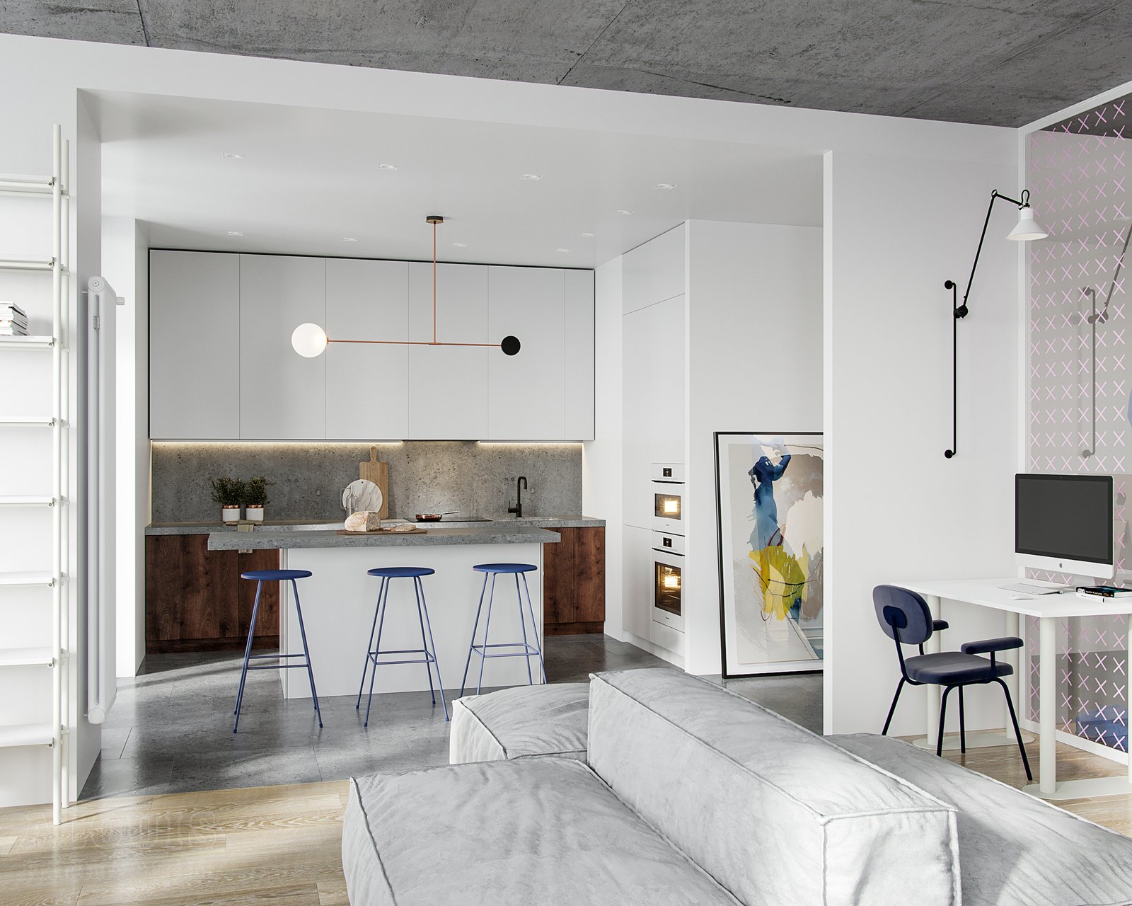 Tủ bếp đẹp GIA TRƯỜNG AN chuyên thi công tủ bếp đẹp