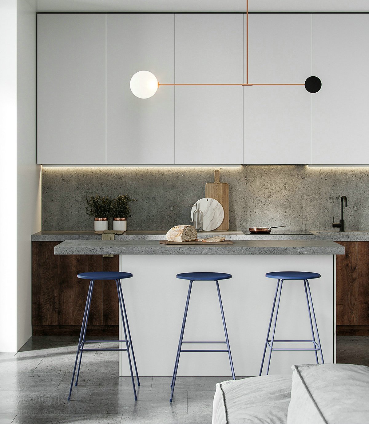 Tủ bếp đẹp GIA TRƯỜNG AN chuyên thi công tủ bếp đẹp