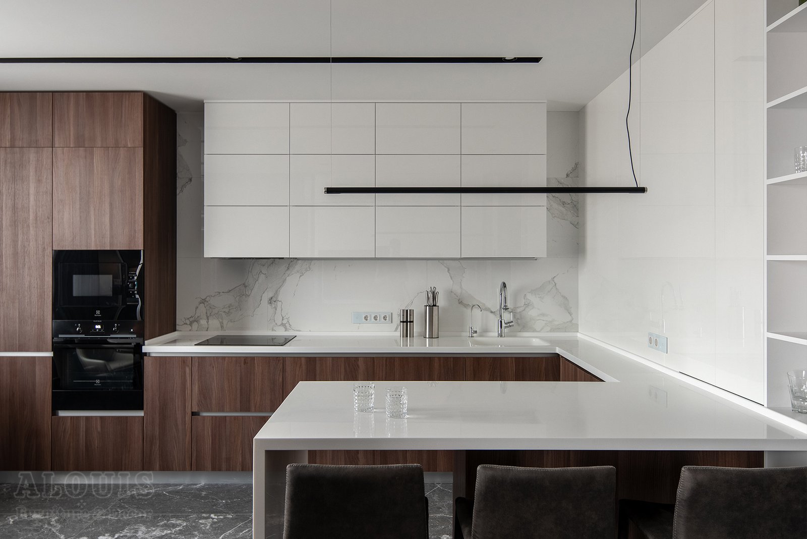 Tủ bếp đẹp GIA TRƯỜNG AN chuyên thi công tủ bếp đẹp