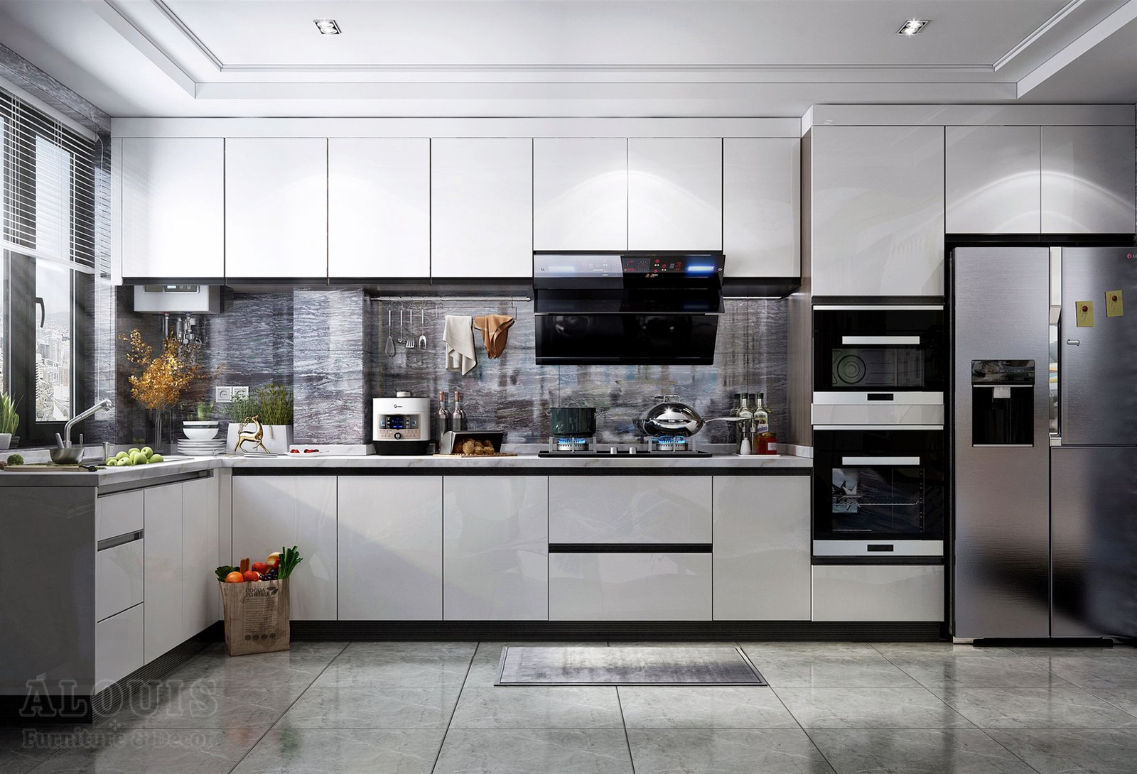 Tủ bếp đẹp GIA TRƯỜNG AN chuyên thi công tủ bếp đẹp