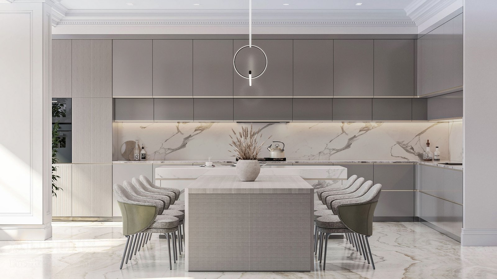 Tủ bếp đẹp GIA TRƯỜNG AN chuyên thi công tủ bếp đẹp