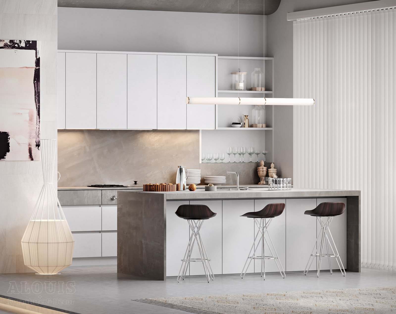 Tủ bếp đẹp GIA TRƯỜNG AN chuyên thi công tủ bếp đẹp