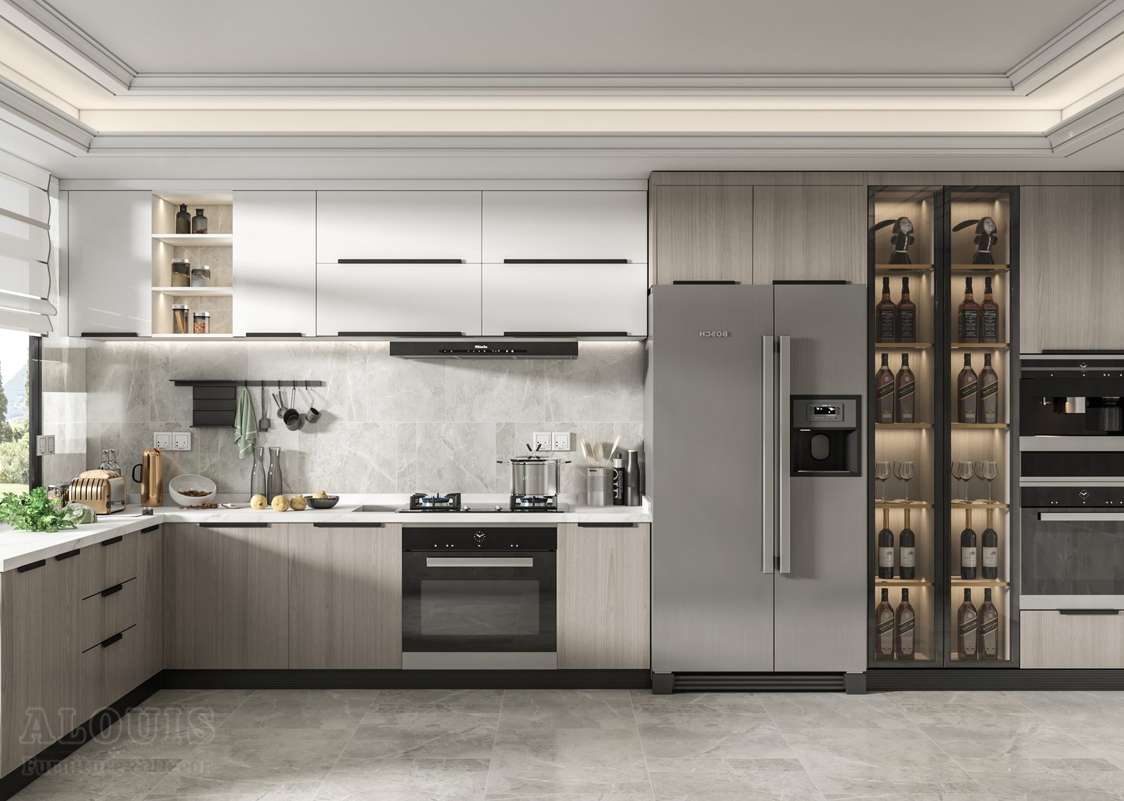 Tủ bếp đẹp GIA TRƯỜNG AN chuyên thi công tủ bếp đẹp