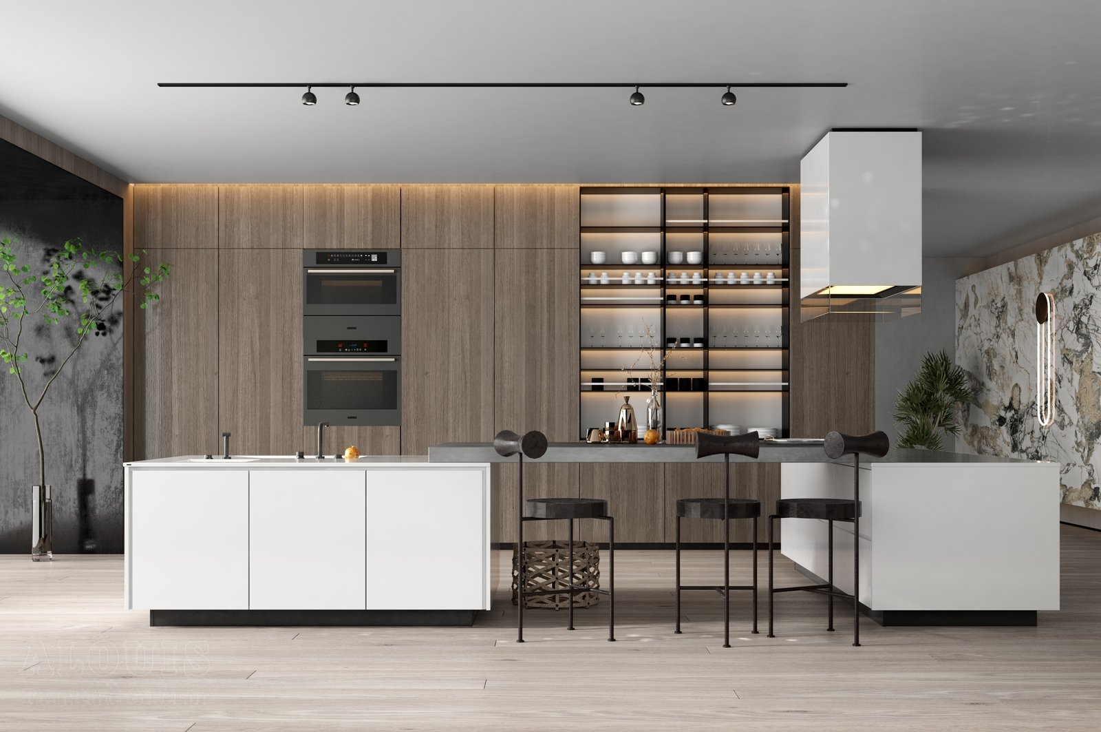 Tủ bếp đẹp GIA TRƯỜNG AN chuyên thi công tủ bếp đẹp