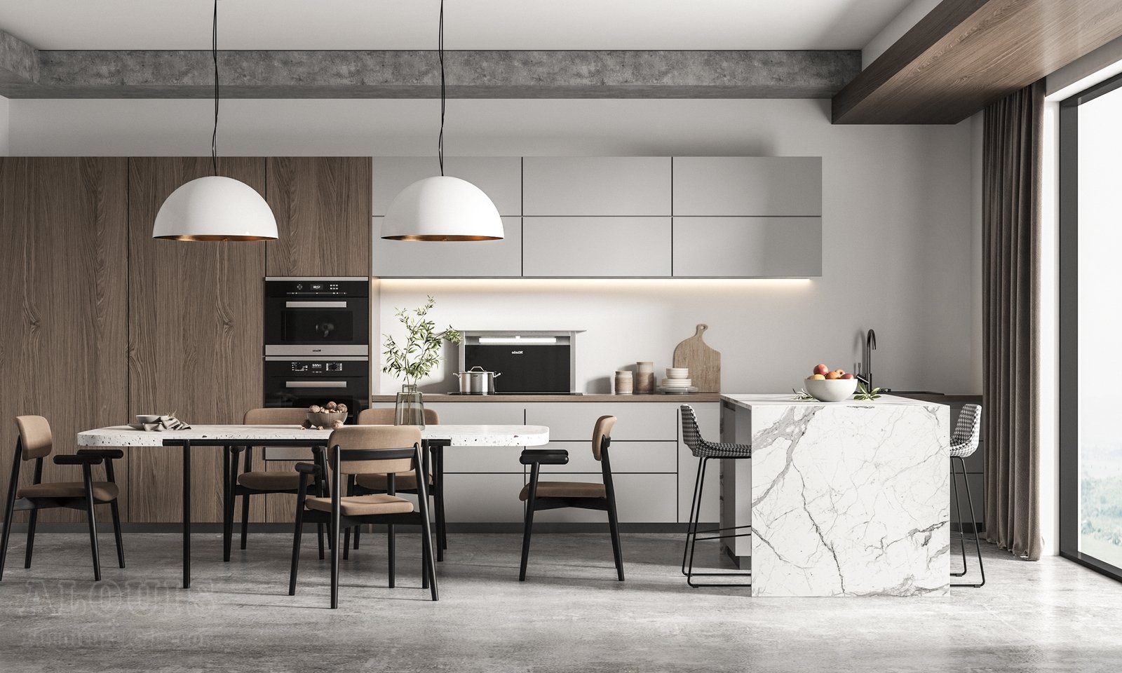 Tủ bếp đẹp GIA TRƯỜNG AN chuyên thi công tủ bếp đẹp