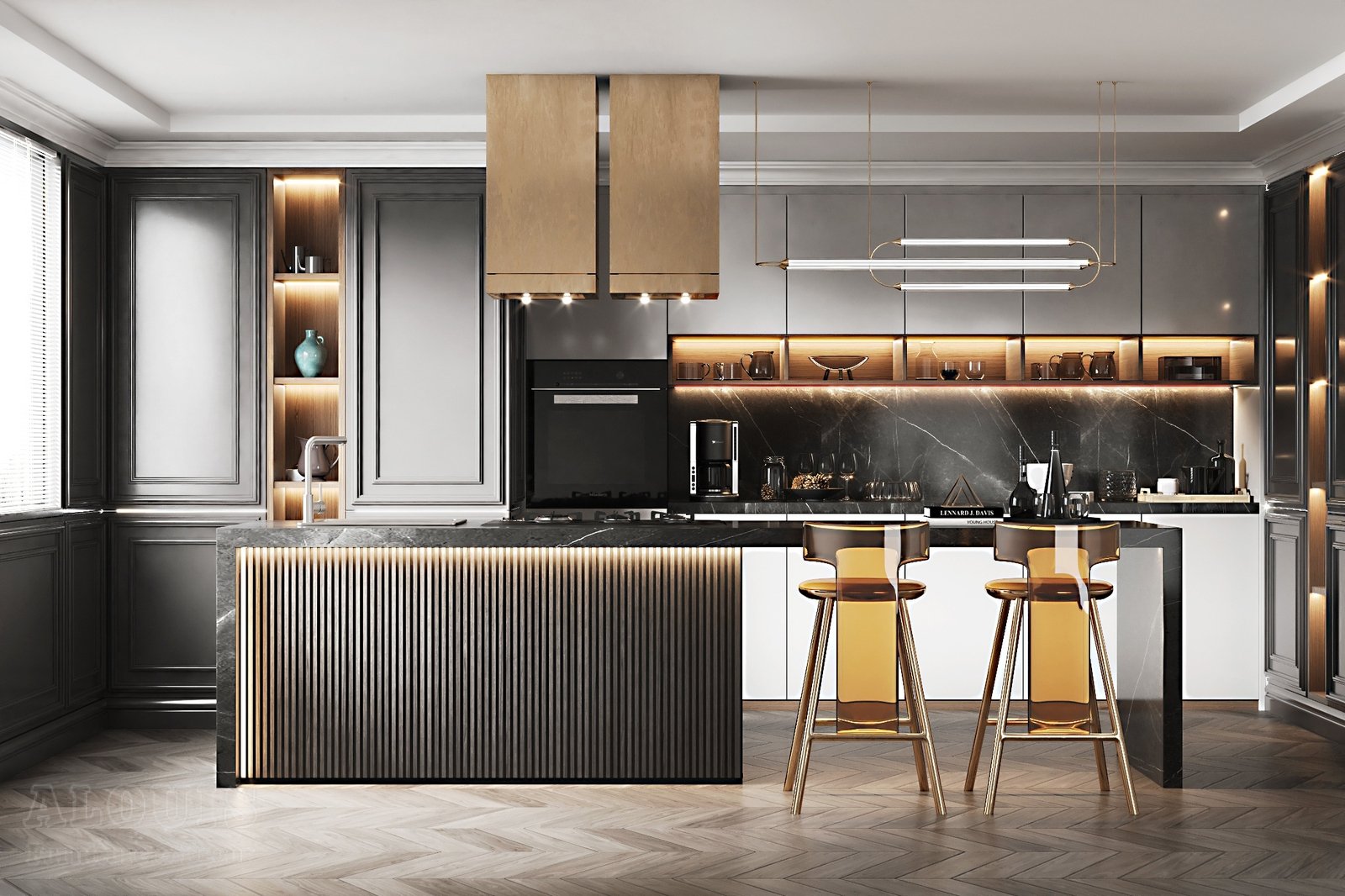 Tủ bếp đẹp GIA TRƯỜNG AN chuyên thi công tủ bếp đẹp