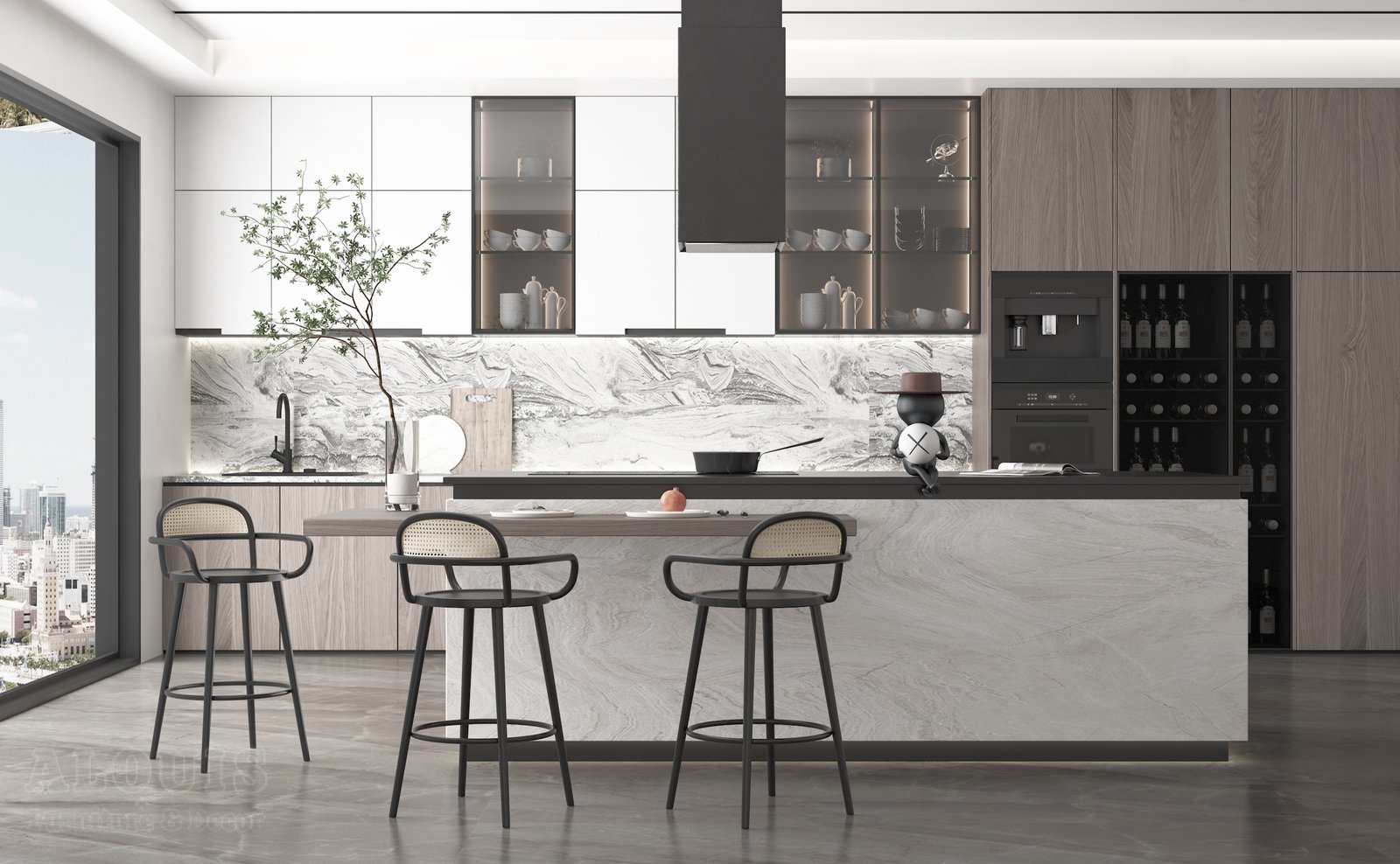 Tủ bếp đẹp GIA TRƯỜNG AN chuyên thi công tủ bếp đẹp