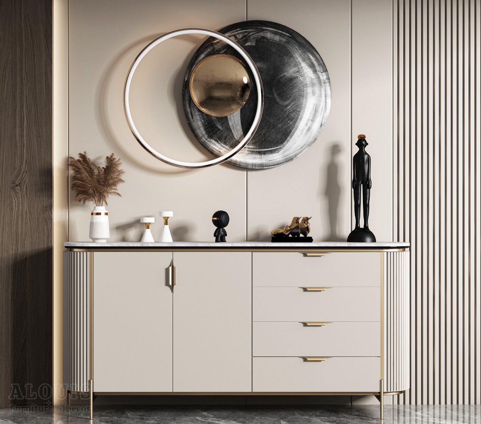 Mẫu kệ sách-Mẫu kệ sách trang trí hiện đại - GIA TRƯỜNG AN chuyên sản xuất kệ sách kệ trang trí - GIA TRƯỜNG AN