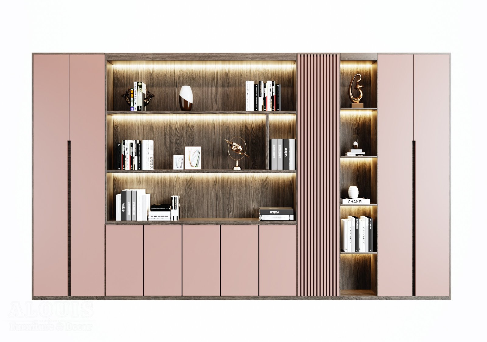 Mẫu kệ sách-Mẫu kệ sách trang trí hiện đại - GIA TRƯỜNG AN chuyên sản xuất kệ sách kệ trang trí - GIA TRƯỜNG AN