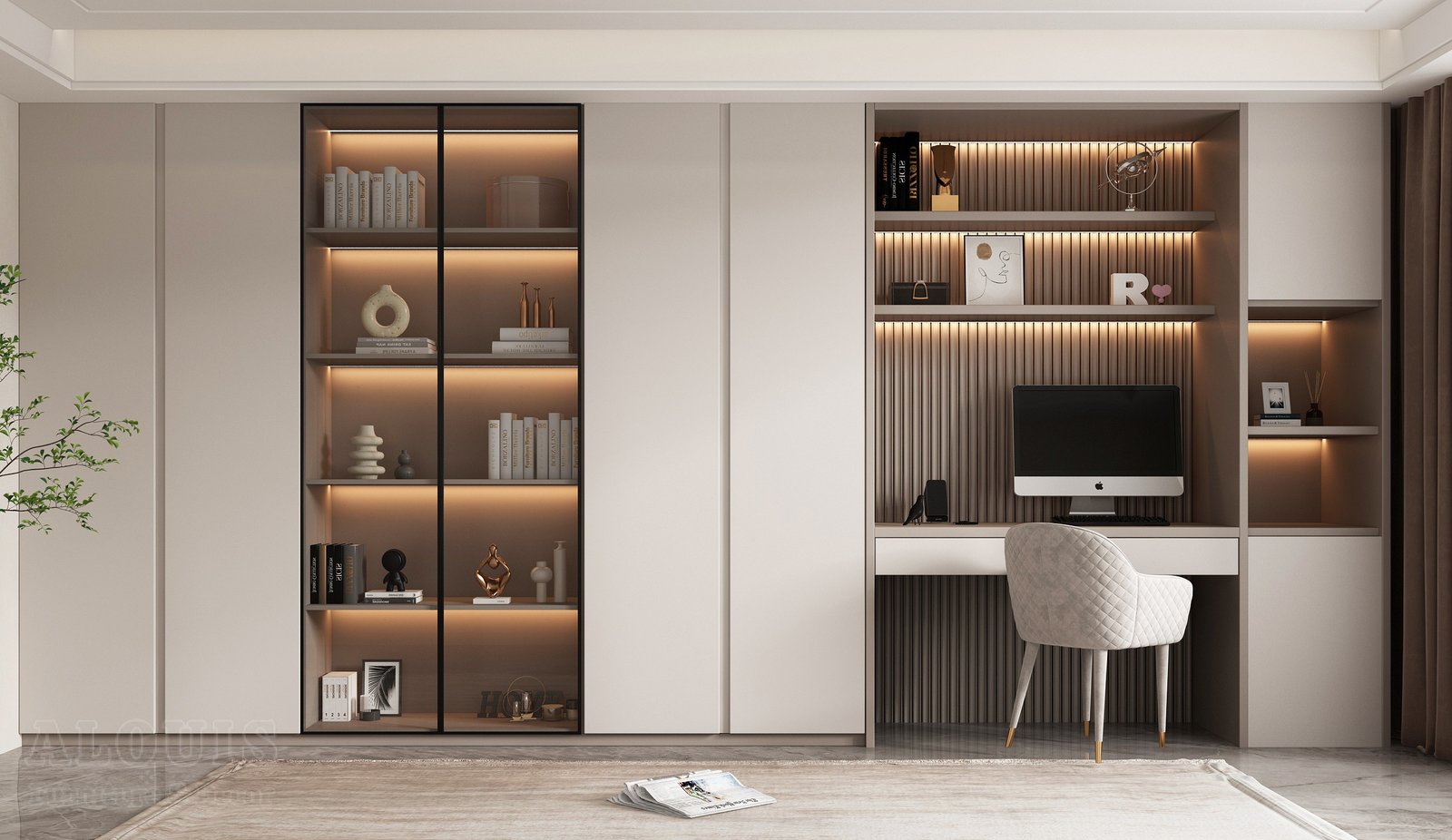 Mẫu kệ sách-Mẫu kệ sách trang trí hiện đại - GIA TRƯỜNG AN chuyên sản xuất kệ sách kệ trang trí - GIA TRƯỜNG AN