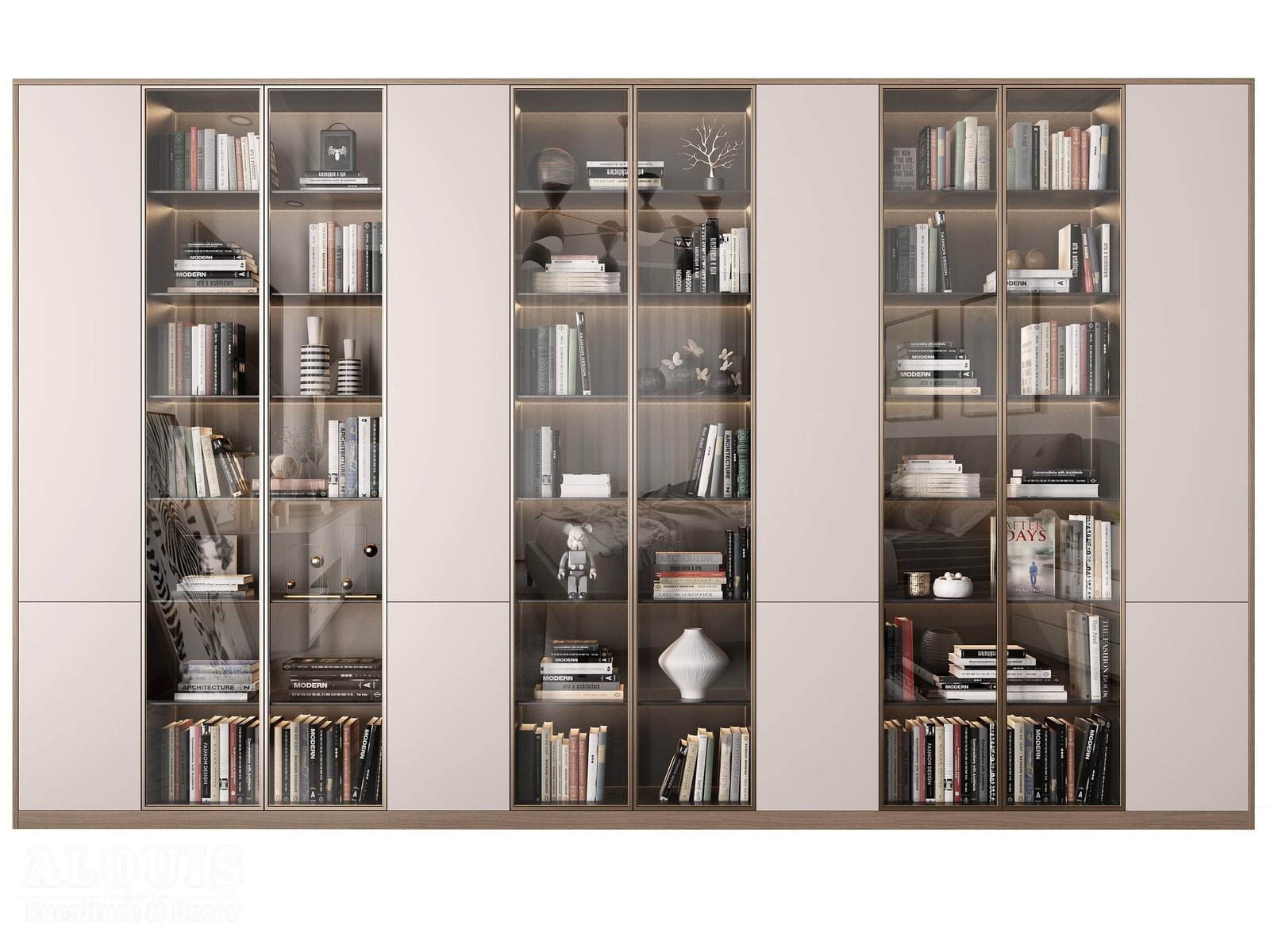 Mẫu kệ sách-Mẫu kệ sách trang trí hiện đại - GIA TRƯỜNG AN chuyên sản xuất kệ sách kệ trang trí - GIA TRƯỜNG AN