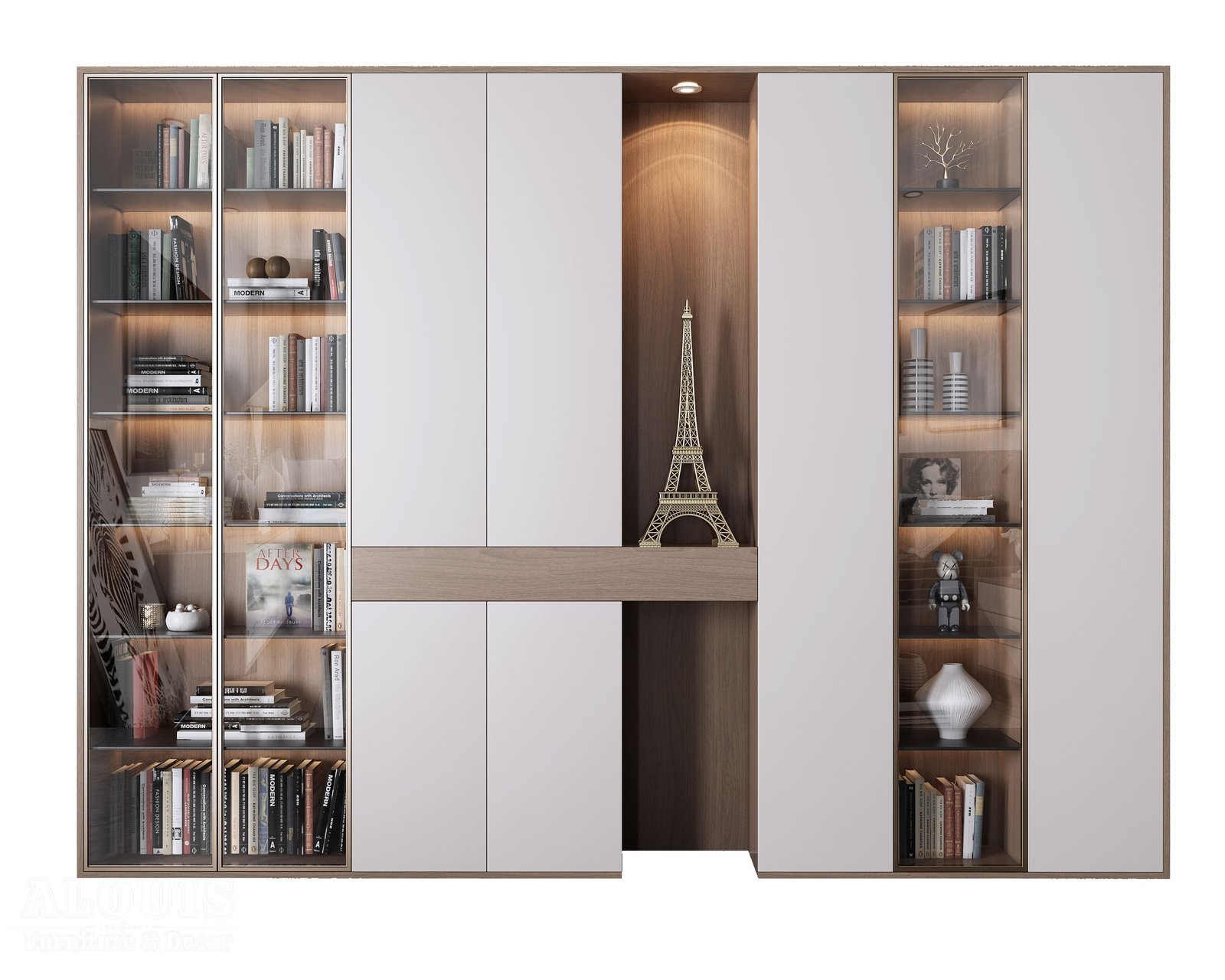 Mẫu kệ sách-Mẫu kệ sách trang trí hiện đại - GIA TRƯỜNG AN chuyên sản xuất kệ sách kệ trang trí - GIA TRƯỜNG AN