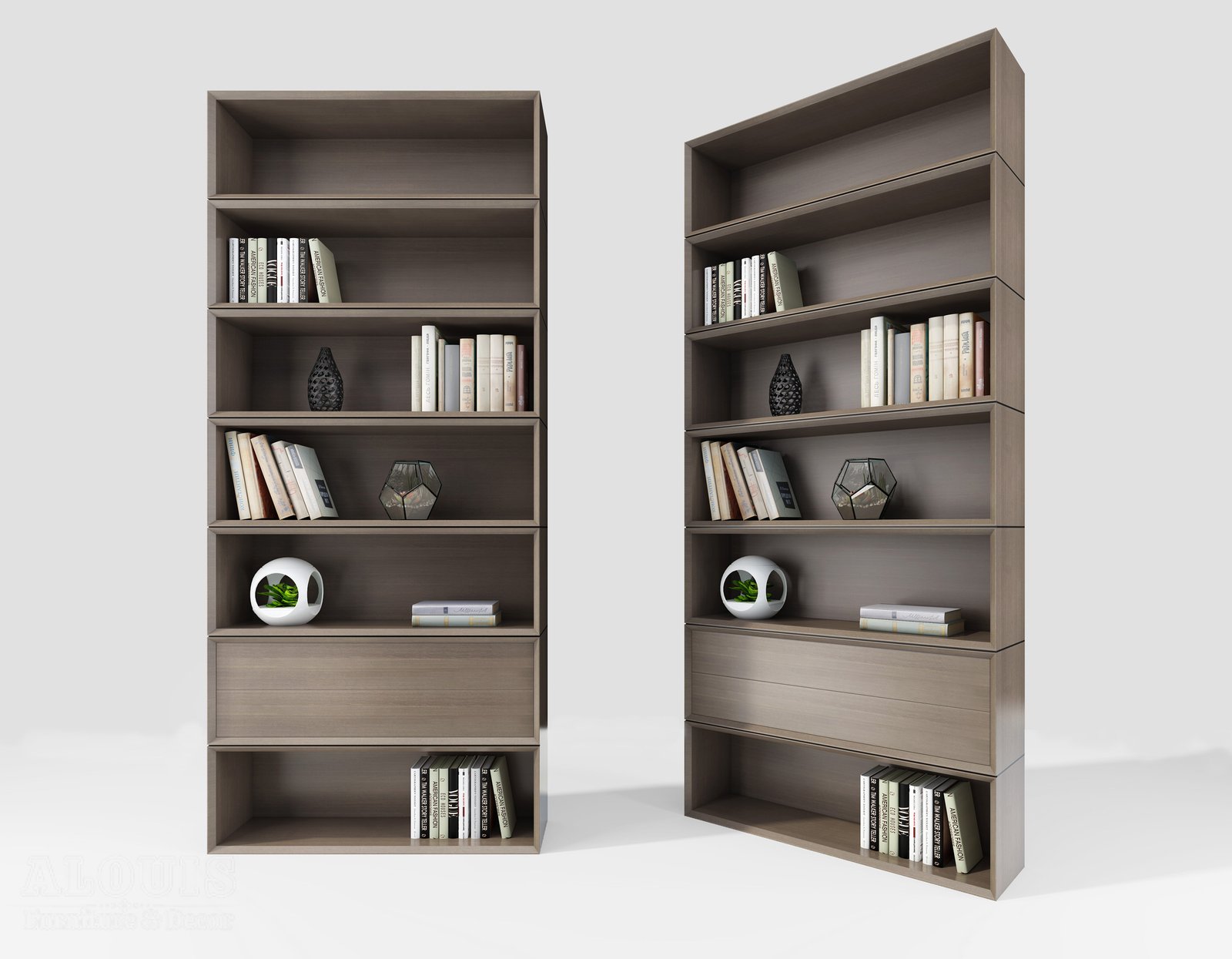 Mẫu kệ sách-Mẫu kệ sách trang trí hiện đại - GIA TRƯỜNG AN chuyên sản xuất kệ sách kệ trang trí - GIA TRƯỜNG AN