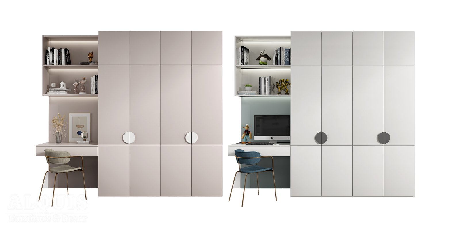 Mẫu kệ sách-Mẫu kệ sách trang trí hiện đại - GIA TRƯỜNG AN chuyên sản xuất kệ sách kệ trang trí - GIA TRƯỜNG AN