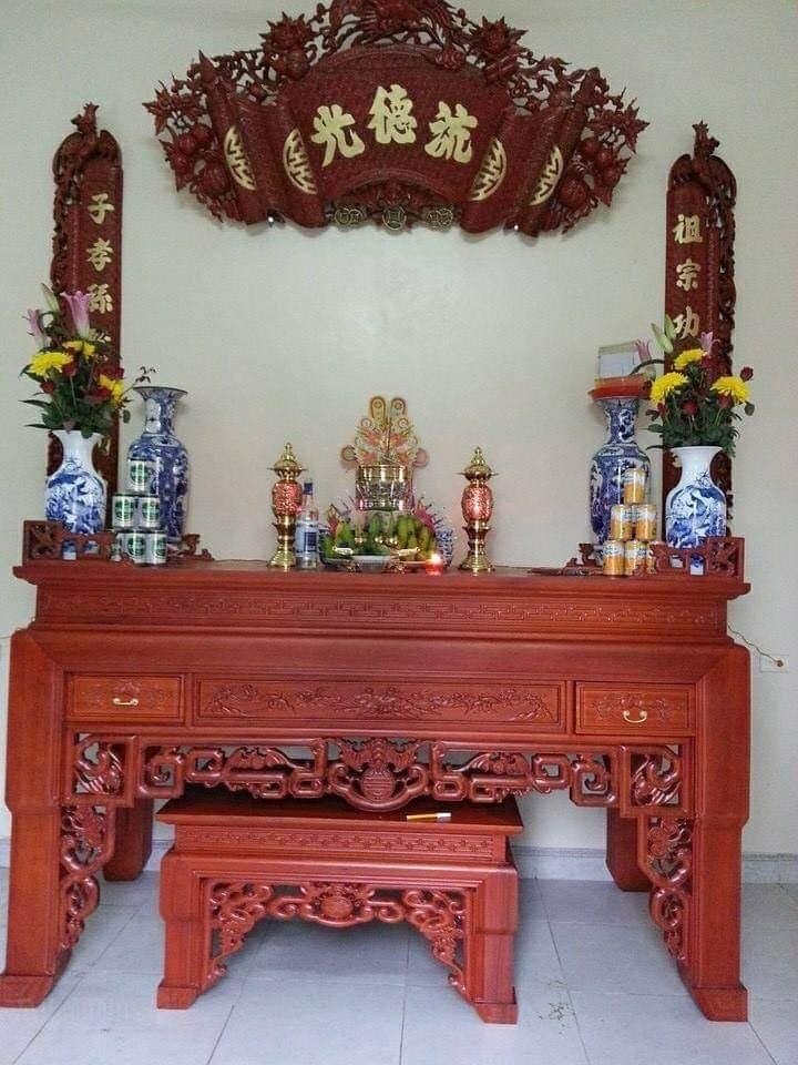 Mẫu Nội Thất Phòng Thờ - GIA TRƯỜNG AN thi công phòng thờ