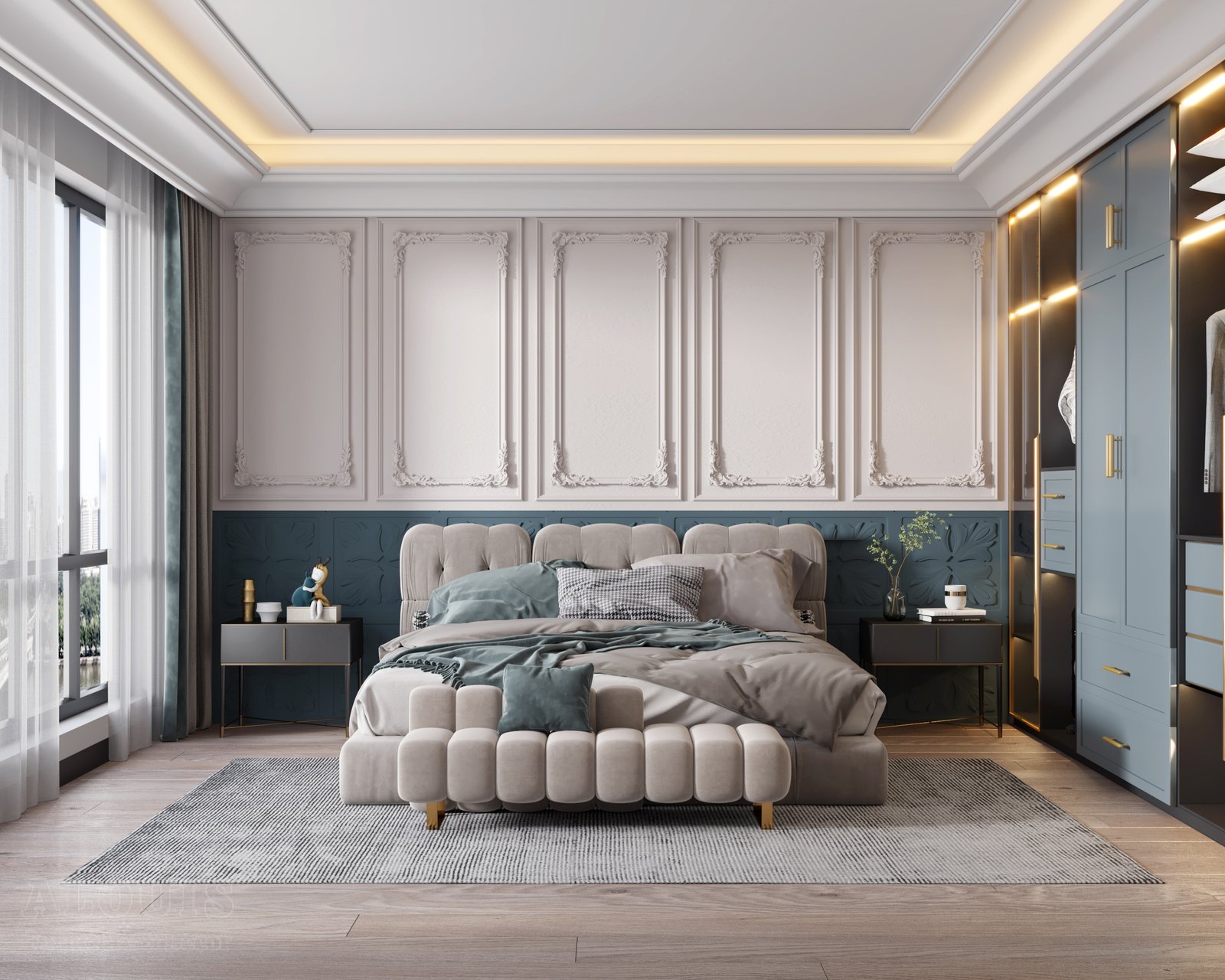 Mẫu thiết kế nội thất phòng ngủ - Nội thất GIA TRƯỜNG AN chuyên thi công nội thất phòng ngủ 108