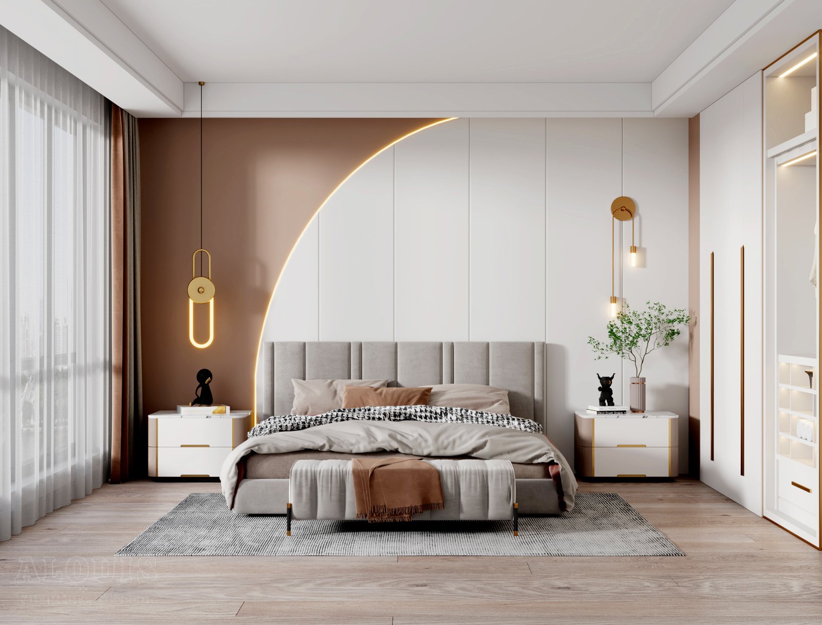 Mẫu thiết kế nội thất phòng ngủ - Nội thất GIA TRƯỜNG AN chuyên thi công nội thất phòng ngủ 113