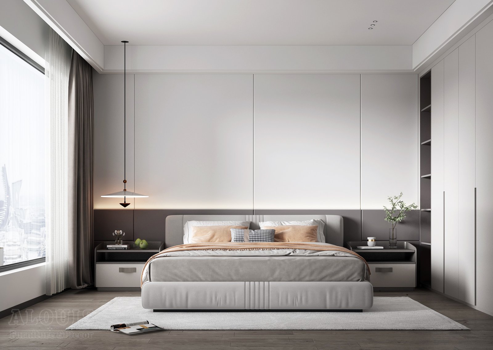 Mẫu thiết kế nội thất phòng ngủ - Nội thất GIA TRƯỜNG AN chuyên thi công nội thất phòng ngủ 122