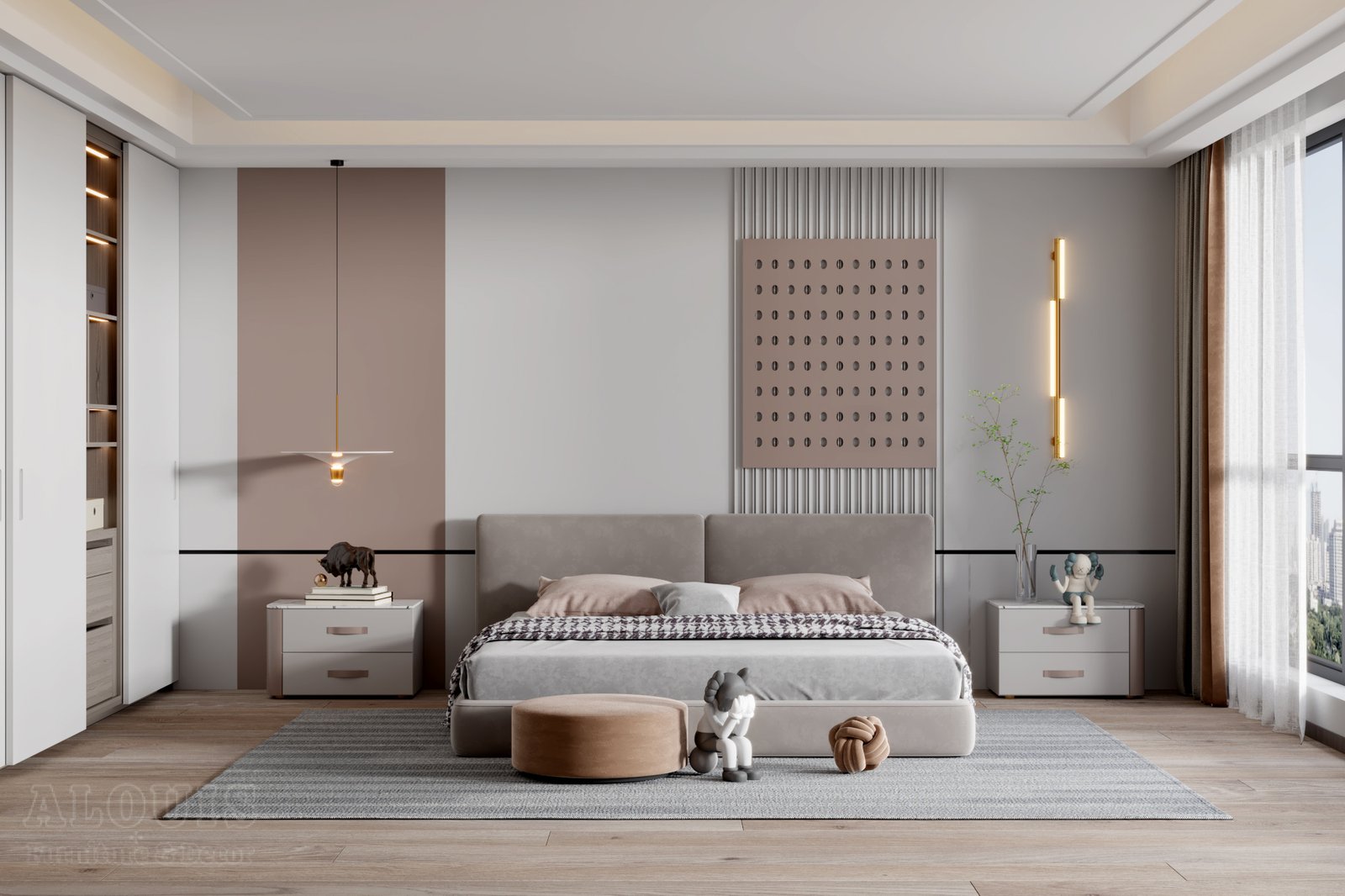 Mẫu thiết kế nội thất phòng ngủ - Nội thất GIA TRƯỜNG AN chuyên thi công nội thất phòng ngủ 128