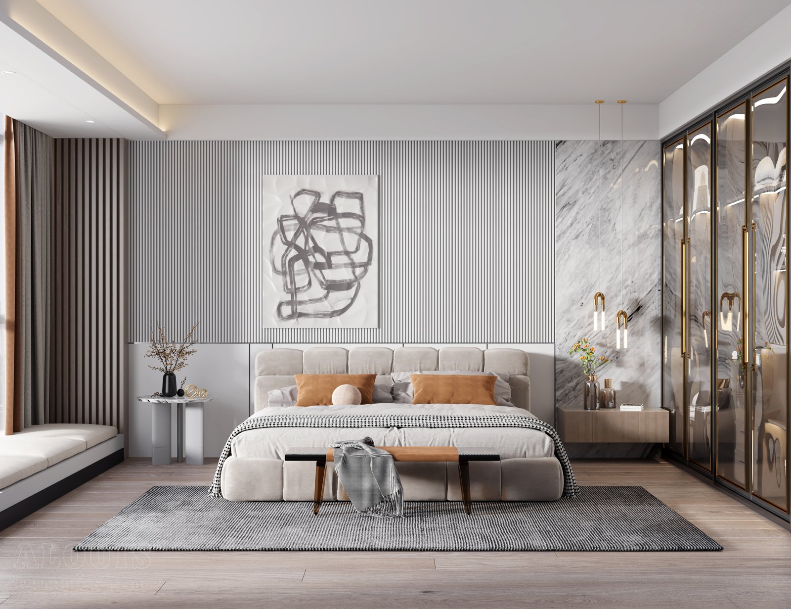 Mẫu thiết kế nội thất phòng ngủ - Nội thất GIA TRƯỜNG AN chuyên thi công nội thất phòng ngủ 141