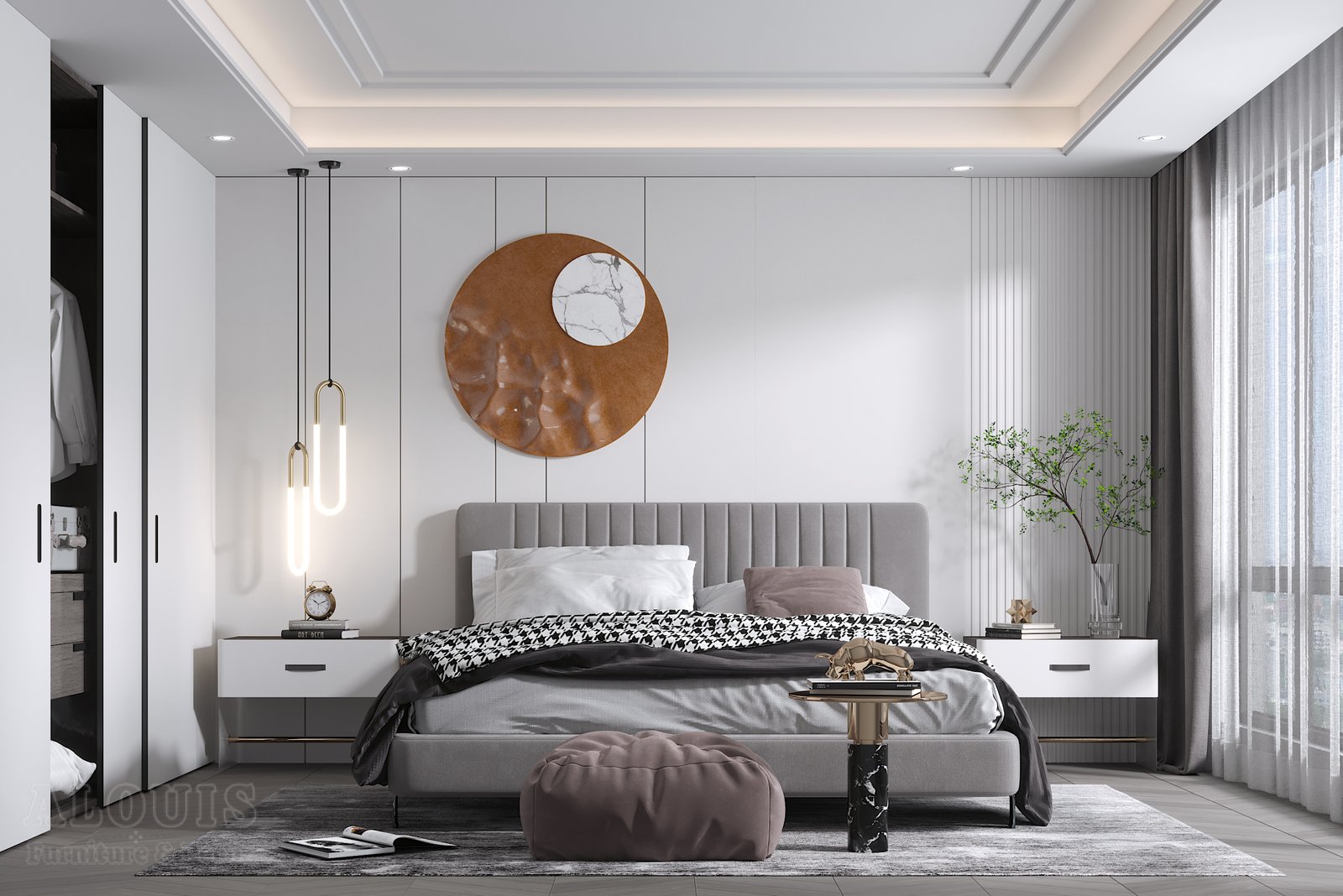 Mẫu thiết kế nội thất phòng ngủ - Nội thất GIA TRƯỜNG AN chuyên thi công nội thất phòng ngủ 144