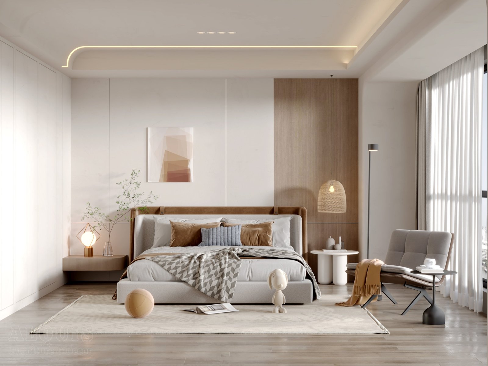 Mẫu thiết kế nội thất phòng ngủ - Nội thất GIA TRƯỜNG AN chuyên thi công nội thất phòng ngủ 16