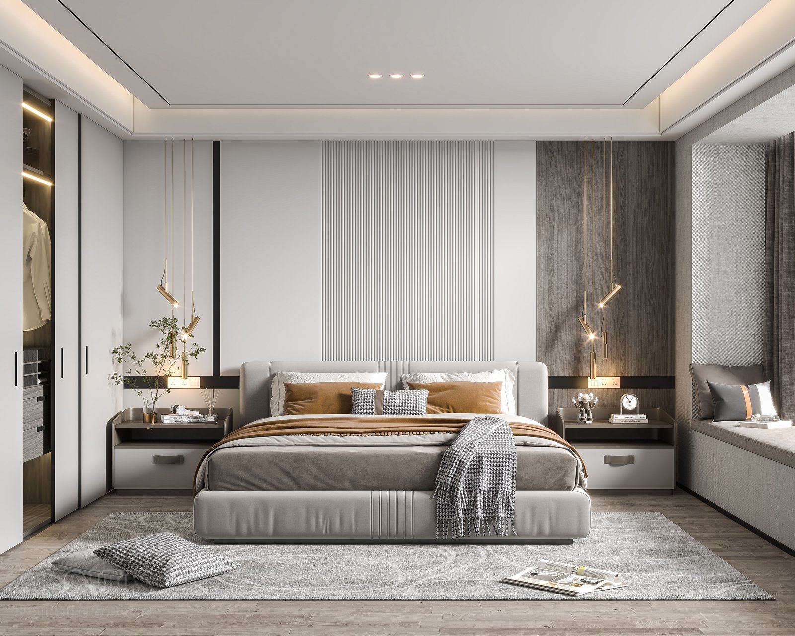 Mẫu thiết kế nội thất phòng ngủ - Nội thất GIA TRƯỜNG AN chuyên thi công nội thất phòng ngủ 18