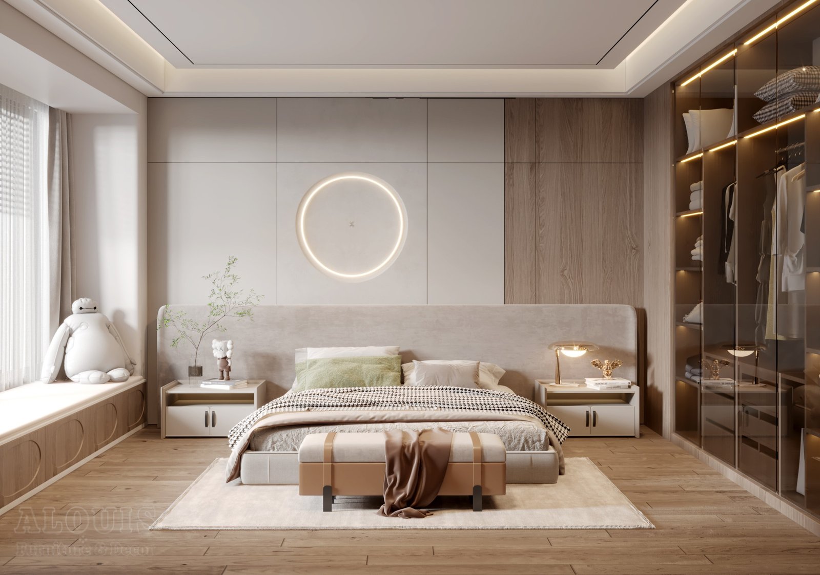 Mẫu thiết kế nội thất phòng ngủ - Nội thất GIA TRƯỜNG AN chuyên thi công nội thất phòng ngủ 19