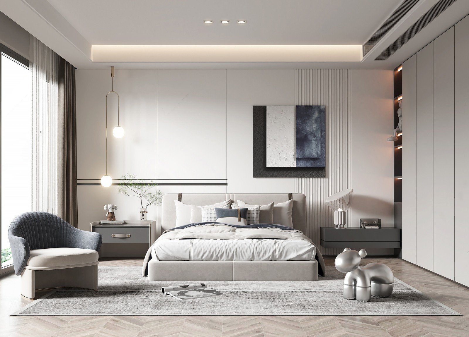 Mẫu thiết kế nội thất phòng ngủ - Nội thất GIA TRƯỜNG AN chuyên thi công nội thất phòng ngủ 22