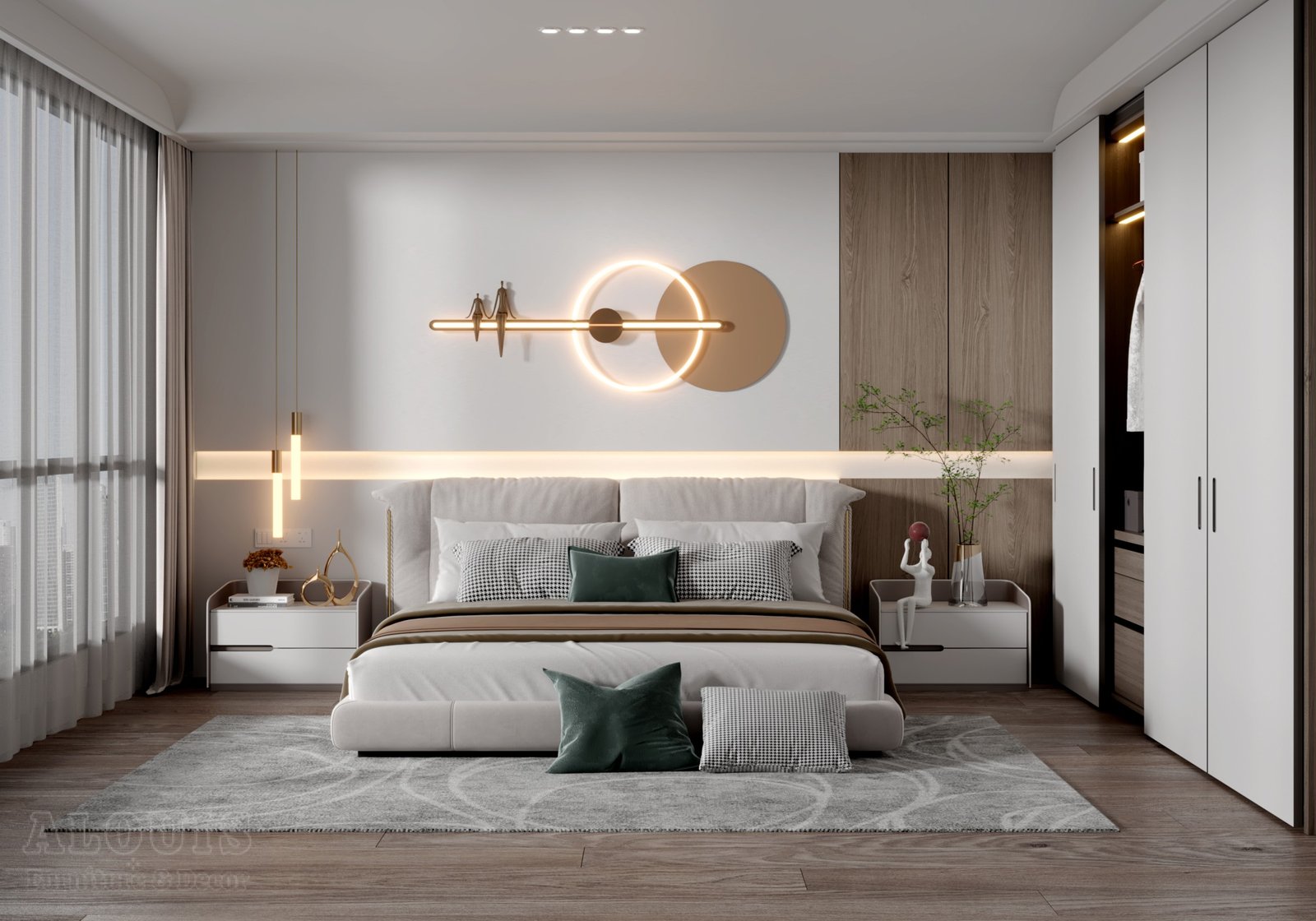 Mẫu thiết kế nội thất phòng ngủ - Nội thất GIA TRƯỜNG AN chuyên thi công nội thất phòng ngủ 26