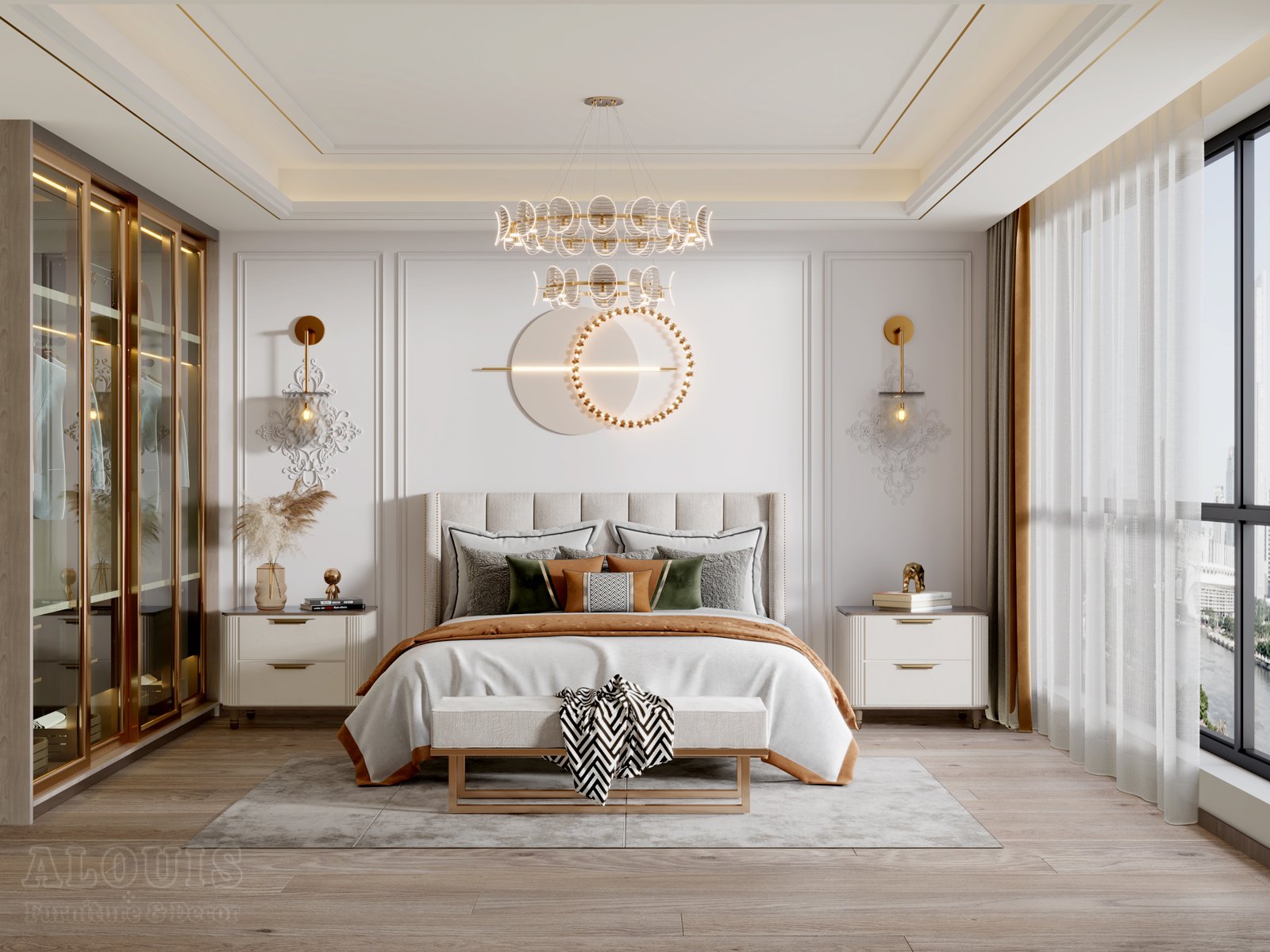 Mẫu thiết kế nội thất phòng ngủ – Thi công nội thất phòng ngủ GIA TRƯỜNG AN-279 Mẫu thiết kế nội thất phòng ngủ - Nội thất GIA TRƯỜNG AN chuyên thi công nội thất phòng ngủ 279